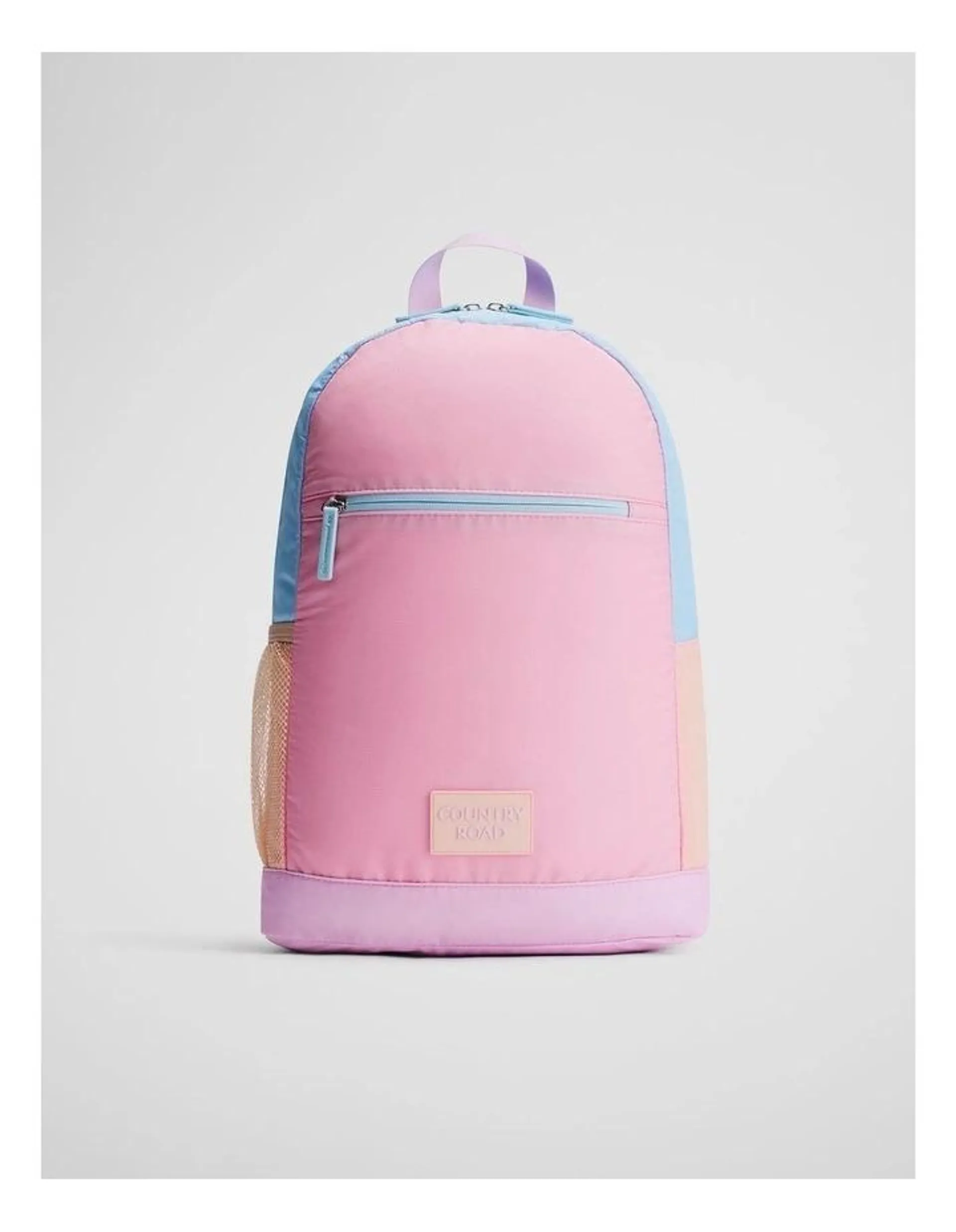 Ripstop Backpack in Pink Multi