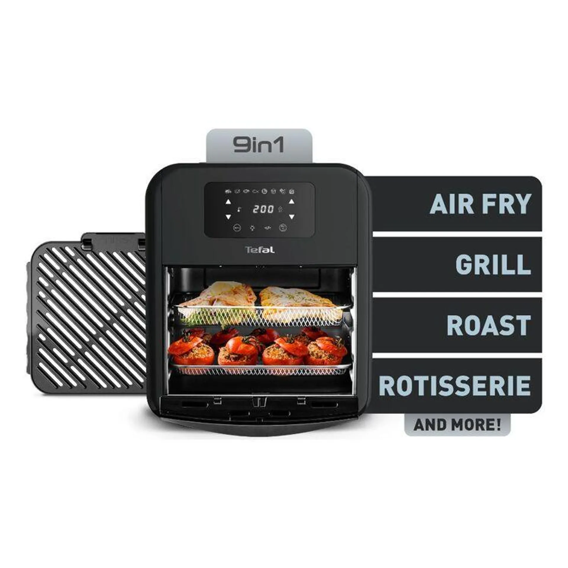 Tefal Easy Fry 11L XXL 9-In-1 Air Fryer Oven & Grill Black