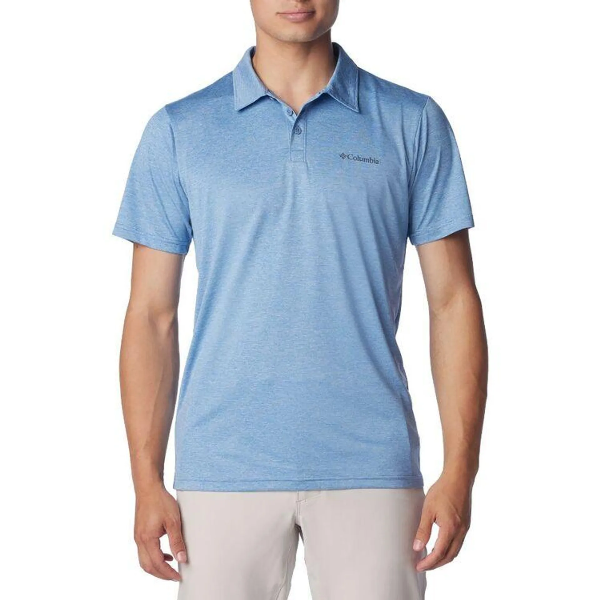 Columbia Men's Hike Polo Heather