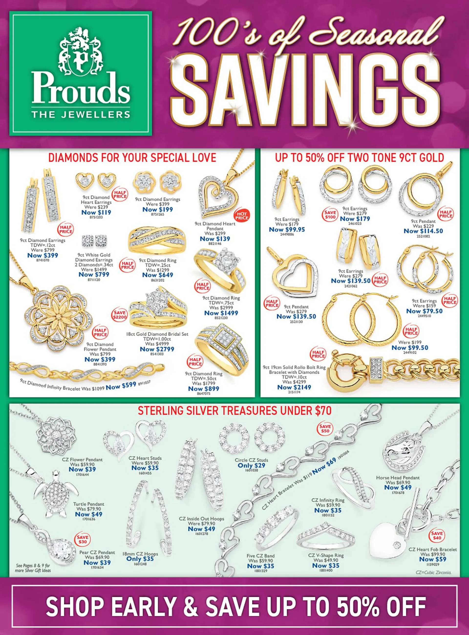 Prouds catalogue - Catalogue valid from 7 October to 3 November 2024 - page 1