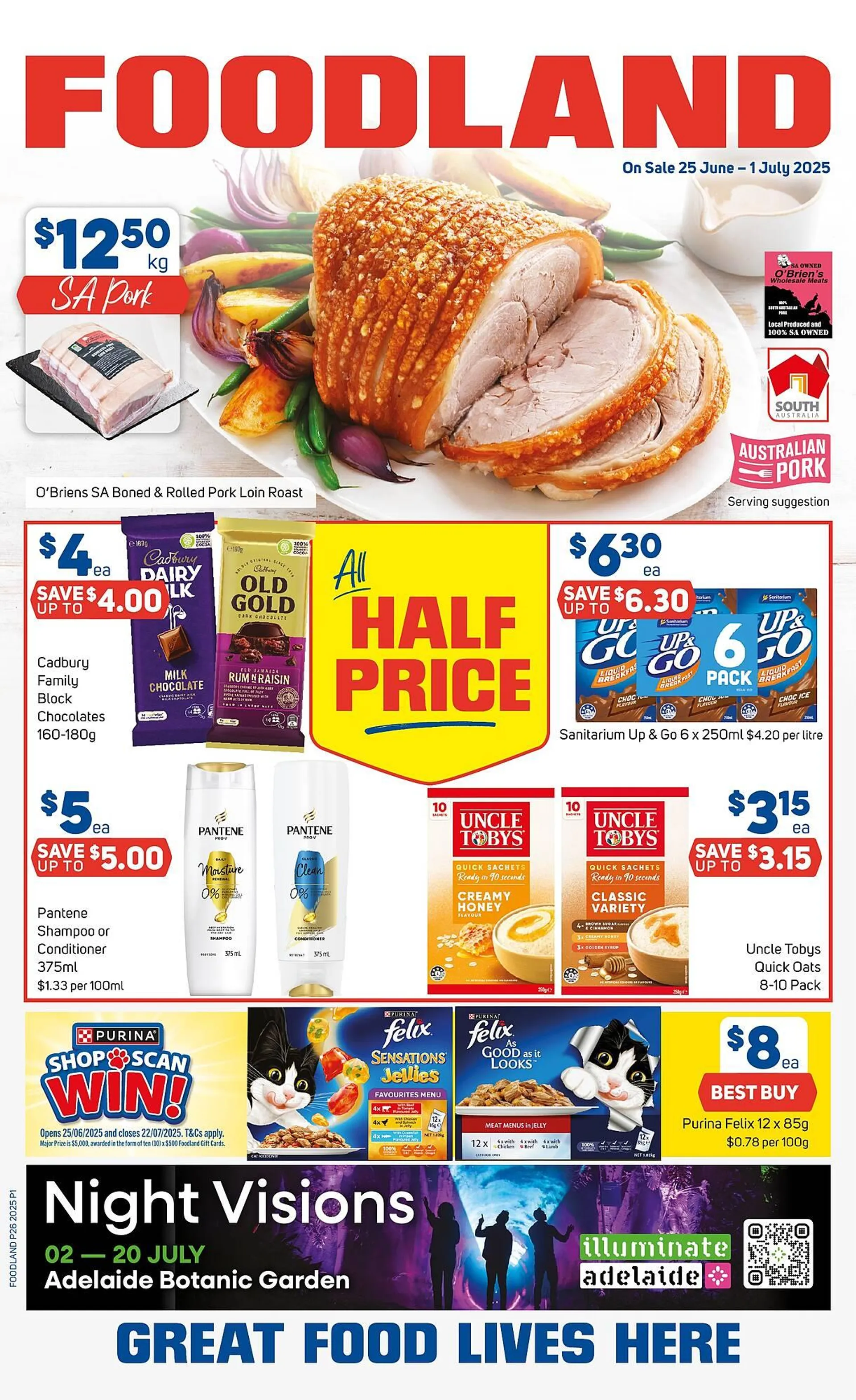 Foodland catalogue - Catalogue valid from 25 June to 1 July 2025 - page 1