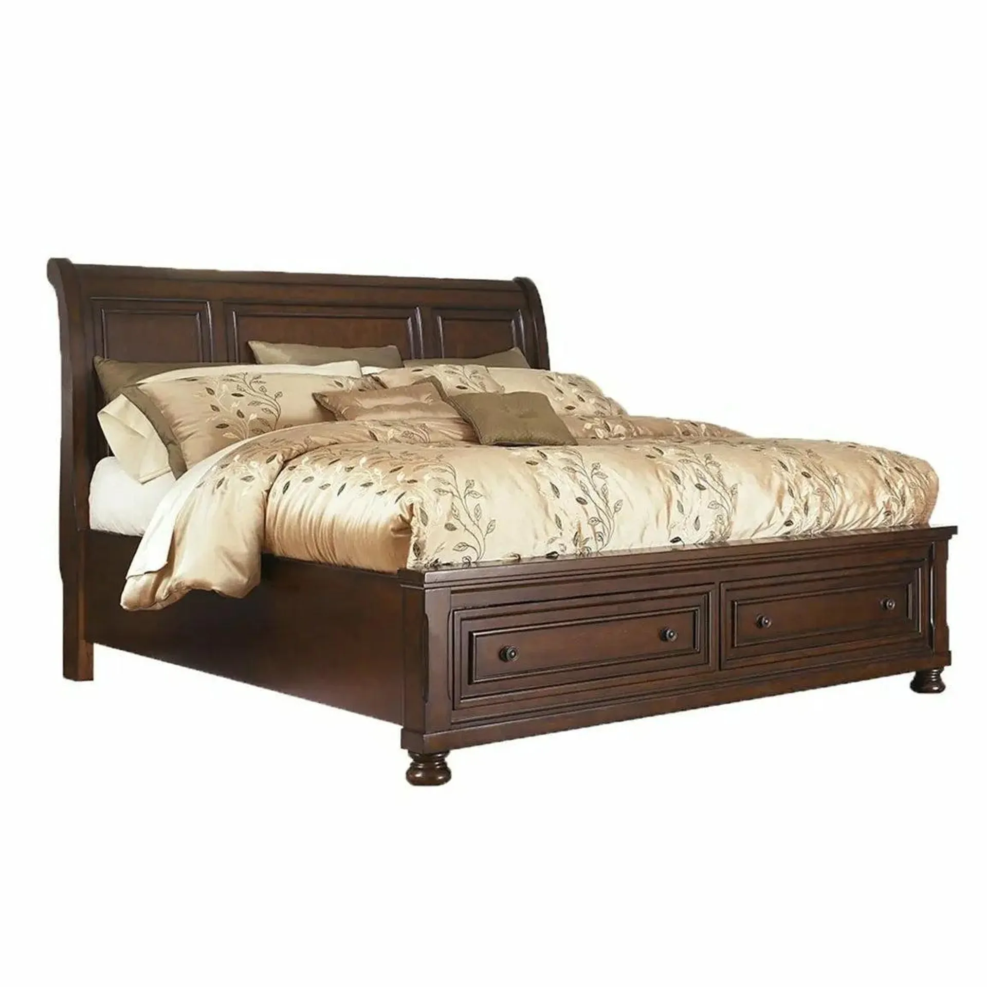 Porter Package - Aus King Sleigh Bed