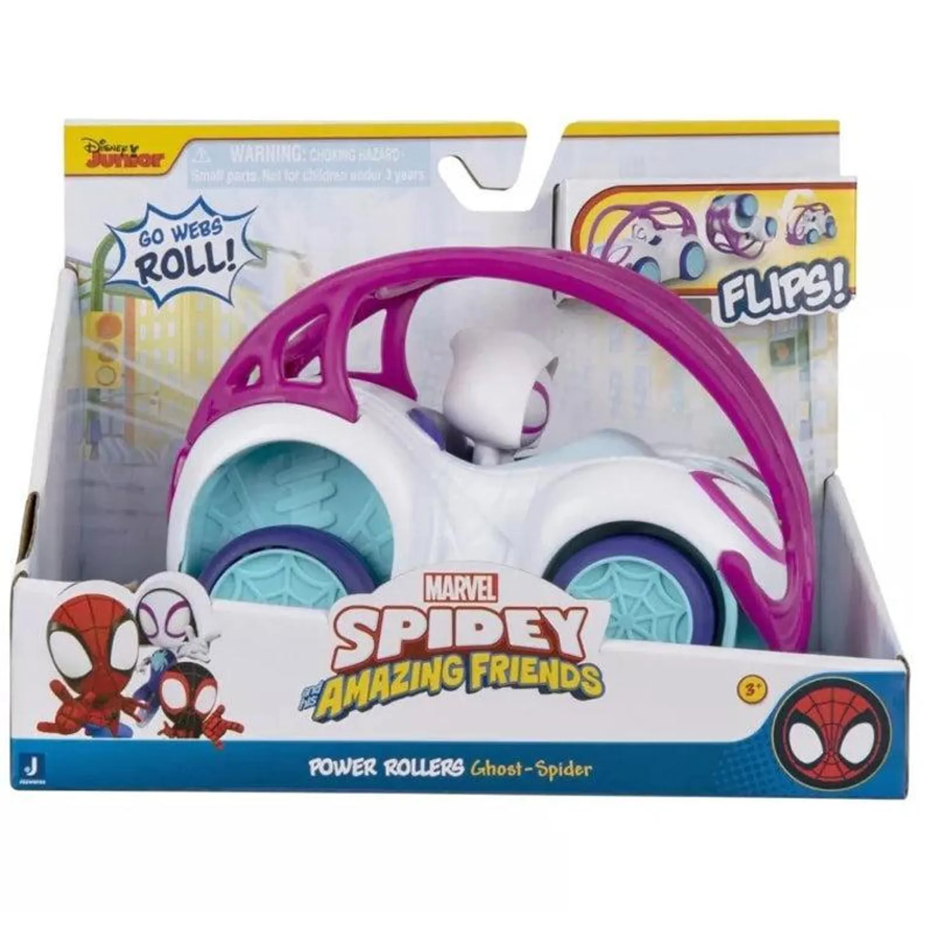 Spidey and His Friends SNF Power Rollers Ghost Spider