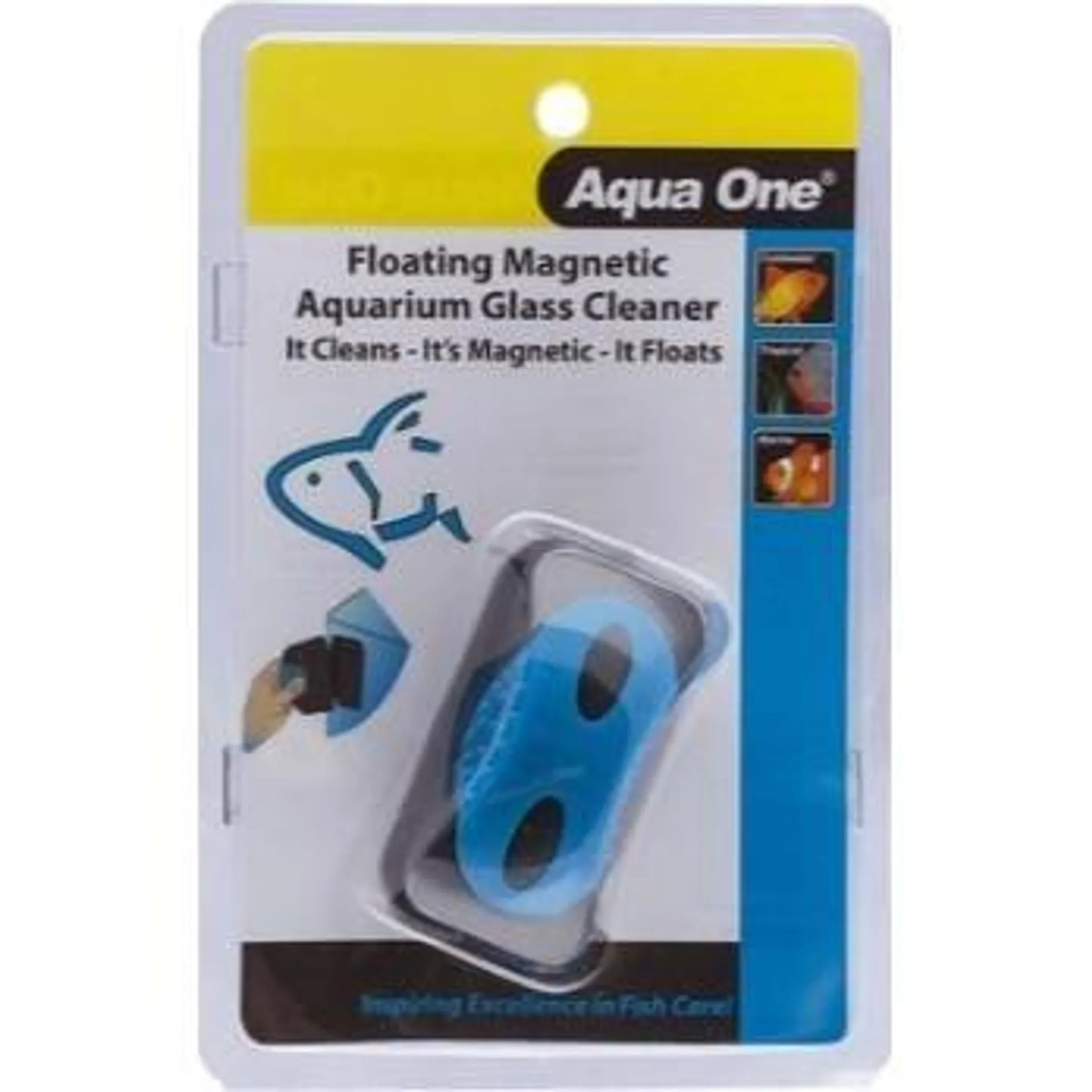 Aqua One Floating Magnet Lrg Cleaner Cleaner