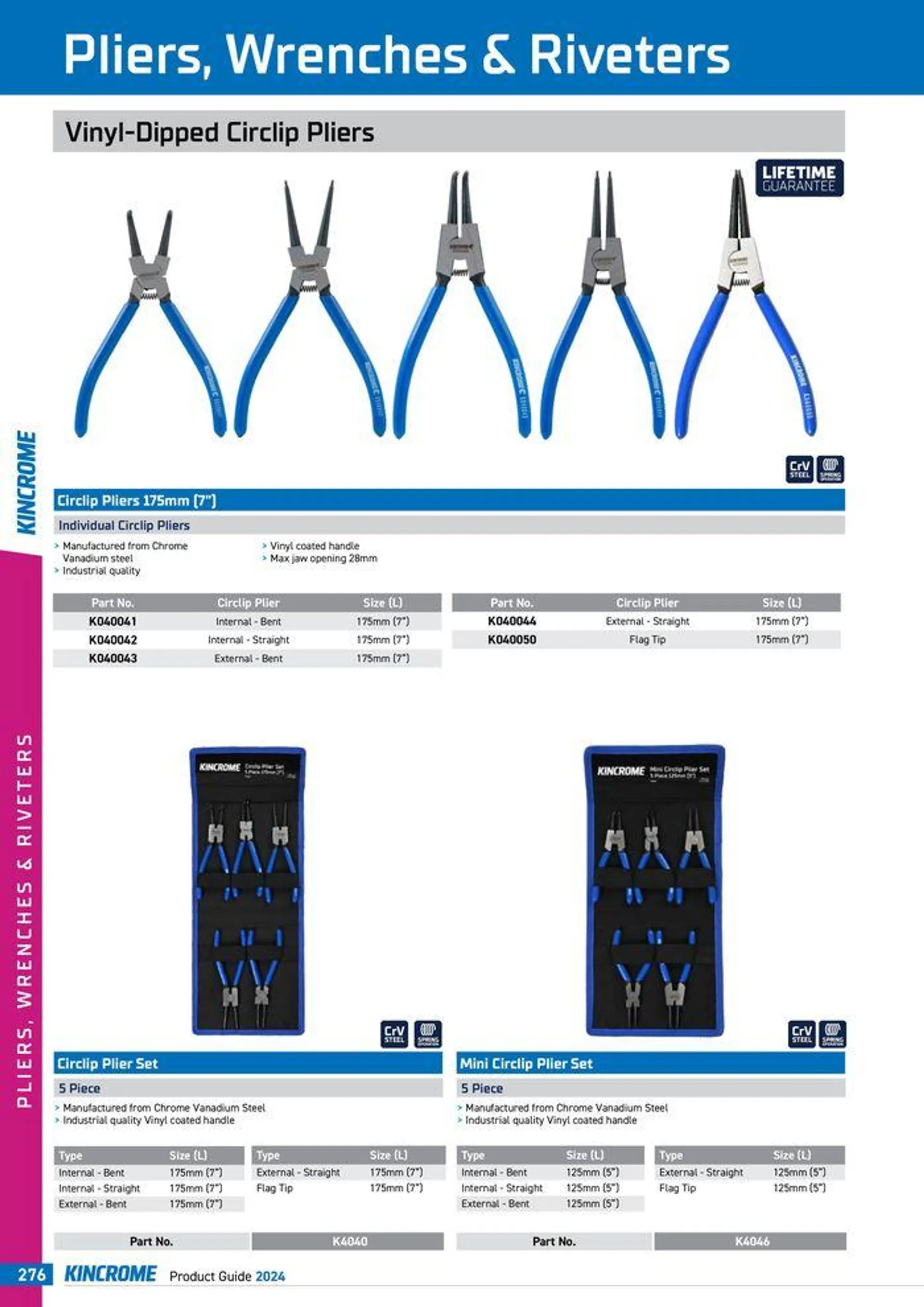 Product Guide 2024 - Catalogue valid from 25 March to 31 December 2024 - page 278