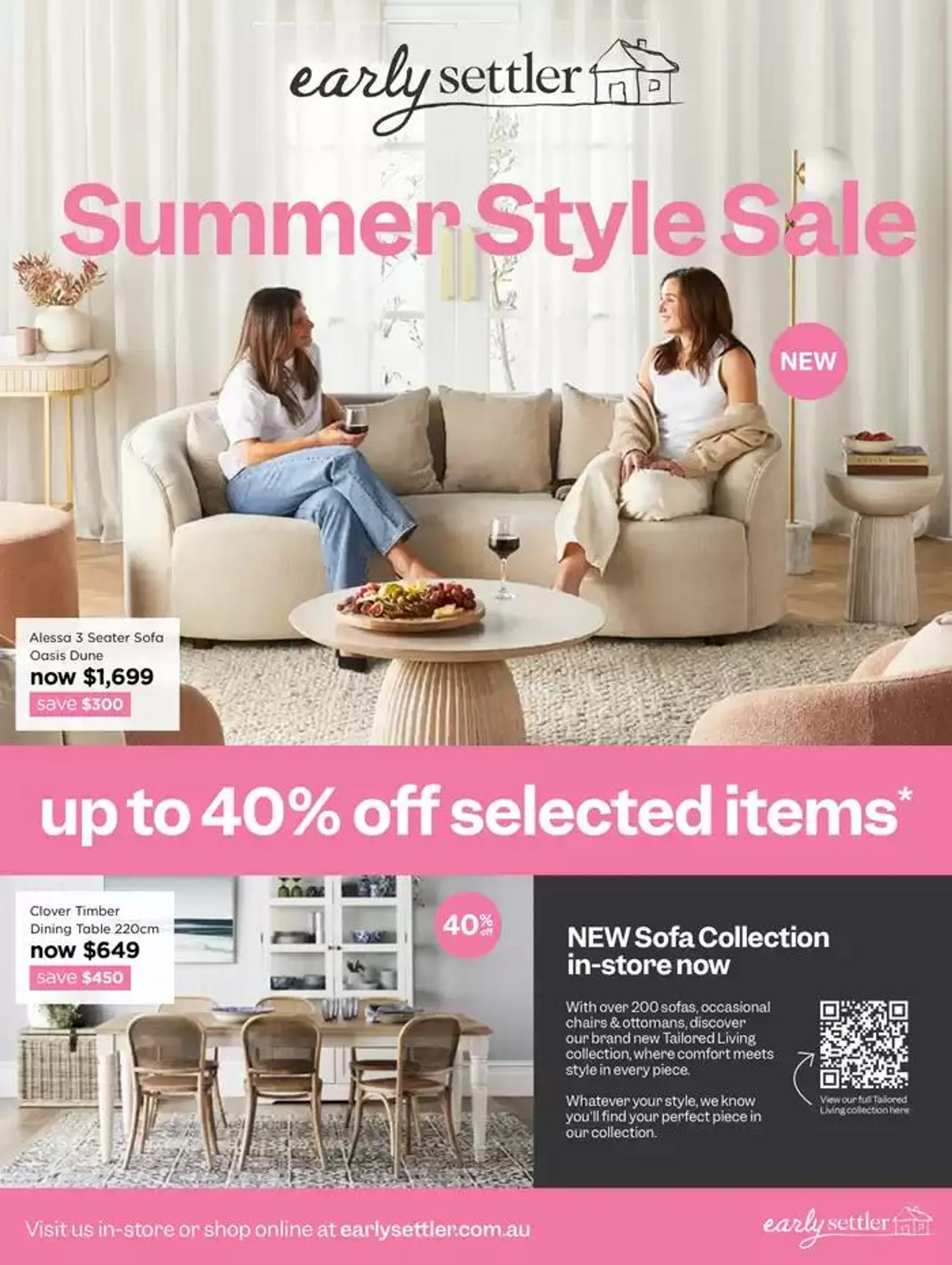 Summer Style Sale - Catalogue valid from 16 September to 31 October 2024 - page 1