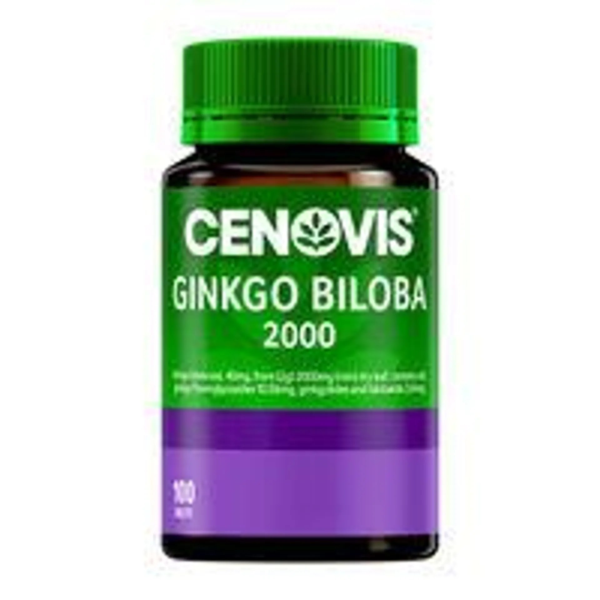 Cenovis Ginkgo Biloba 2000 Tablets 100