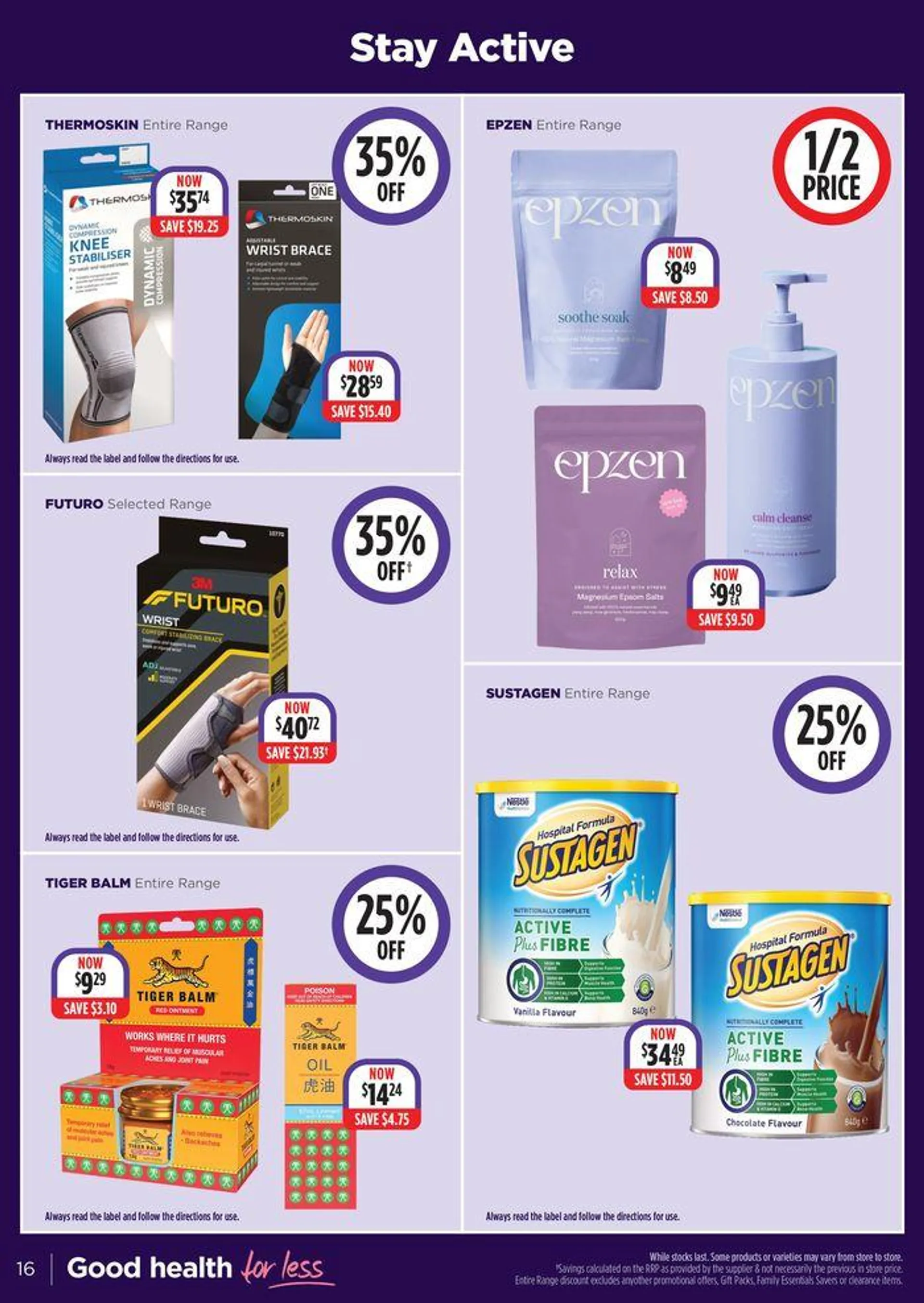 Vitamin Super Sale - Catalogue valid from 30 July to 11 August 2024 - page 16