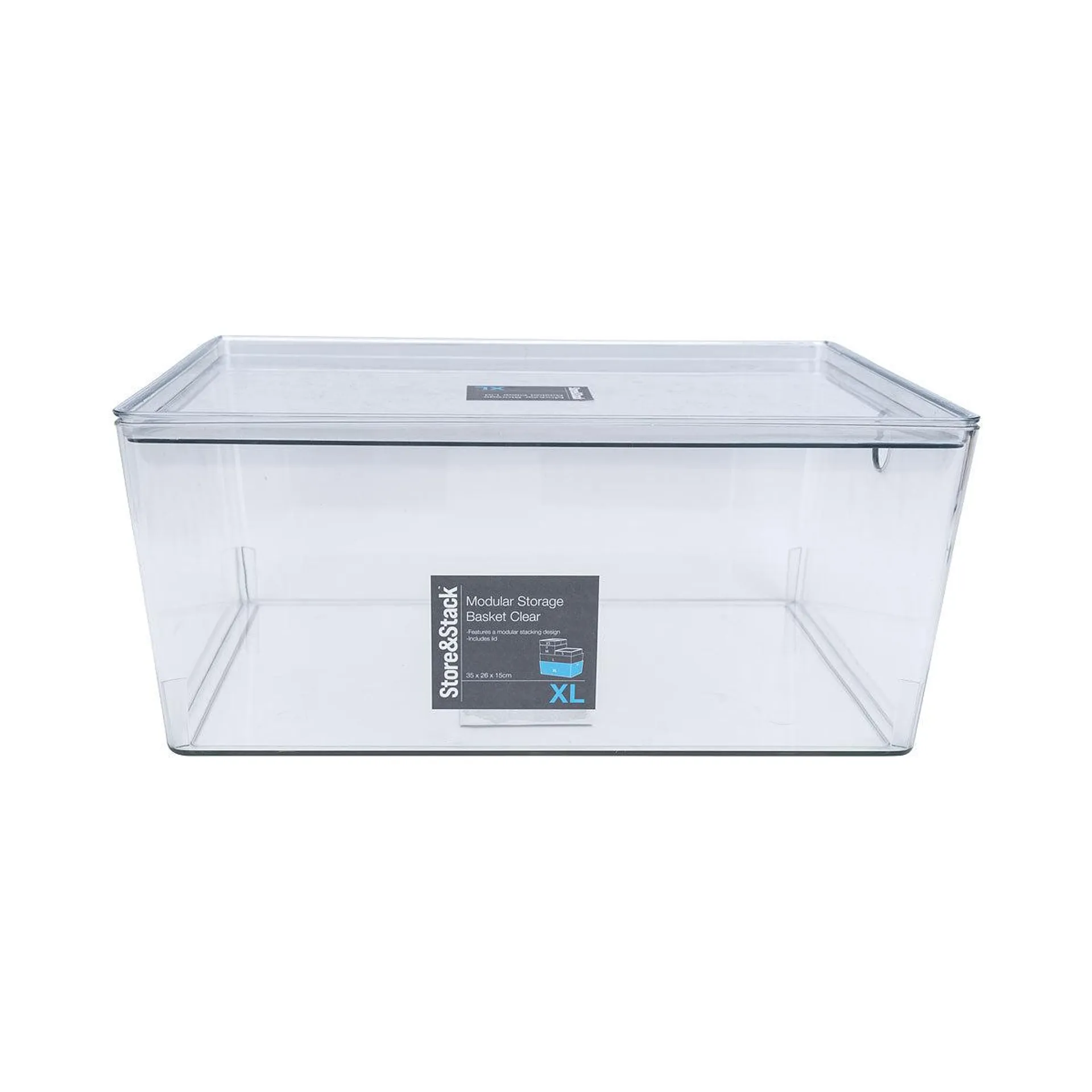 Modular Storage Container Clear XL