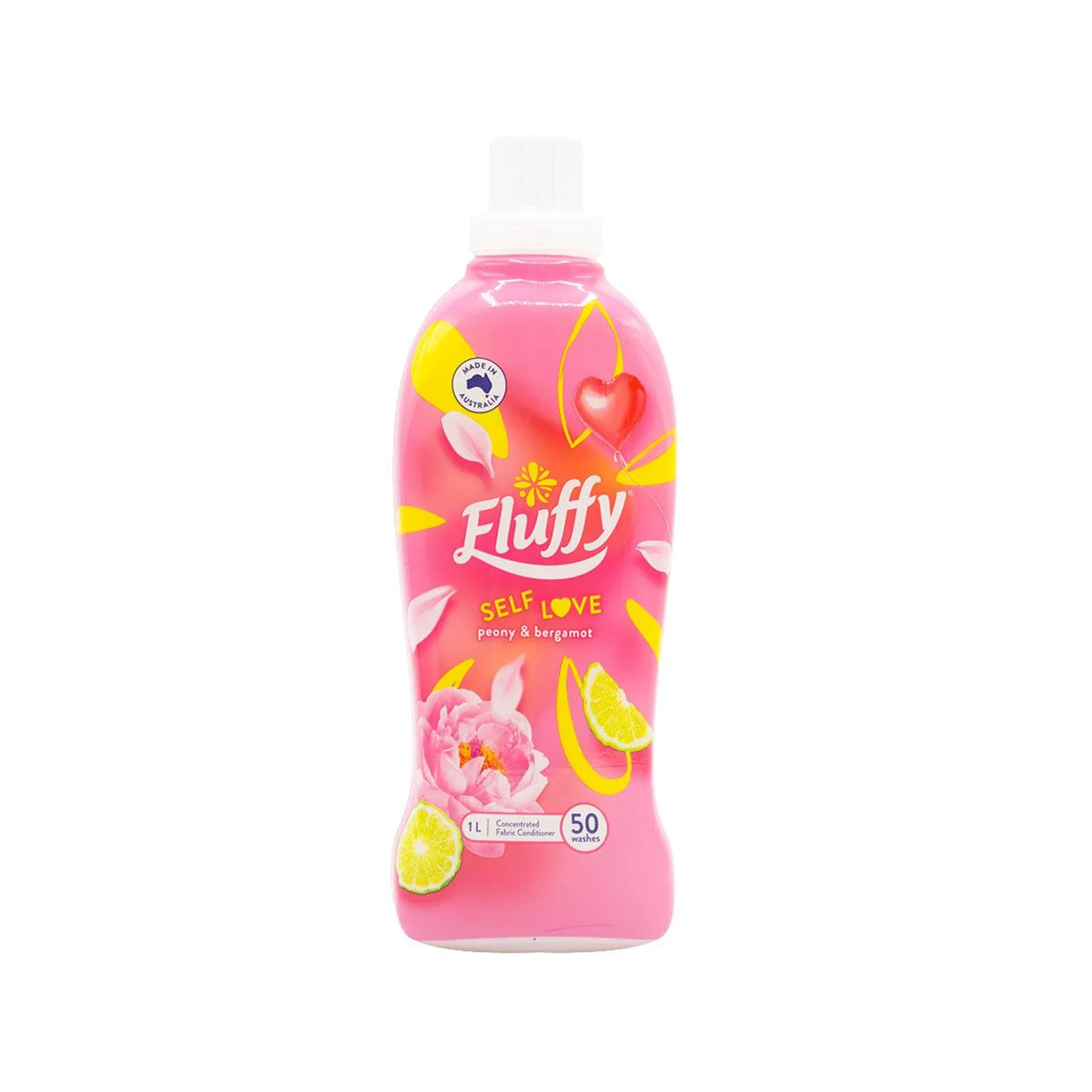 Fluffy Self Love Peony and Bergamot Concentrated Fabric Conditioner 1L