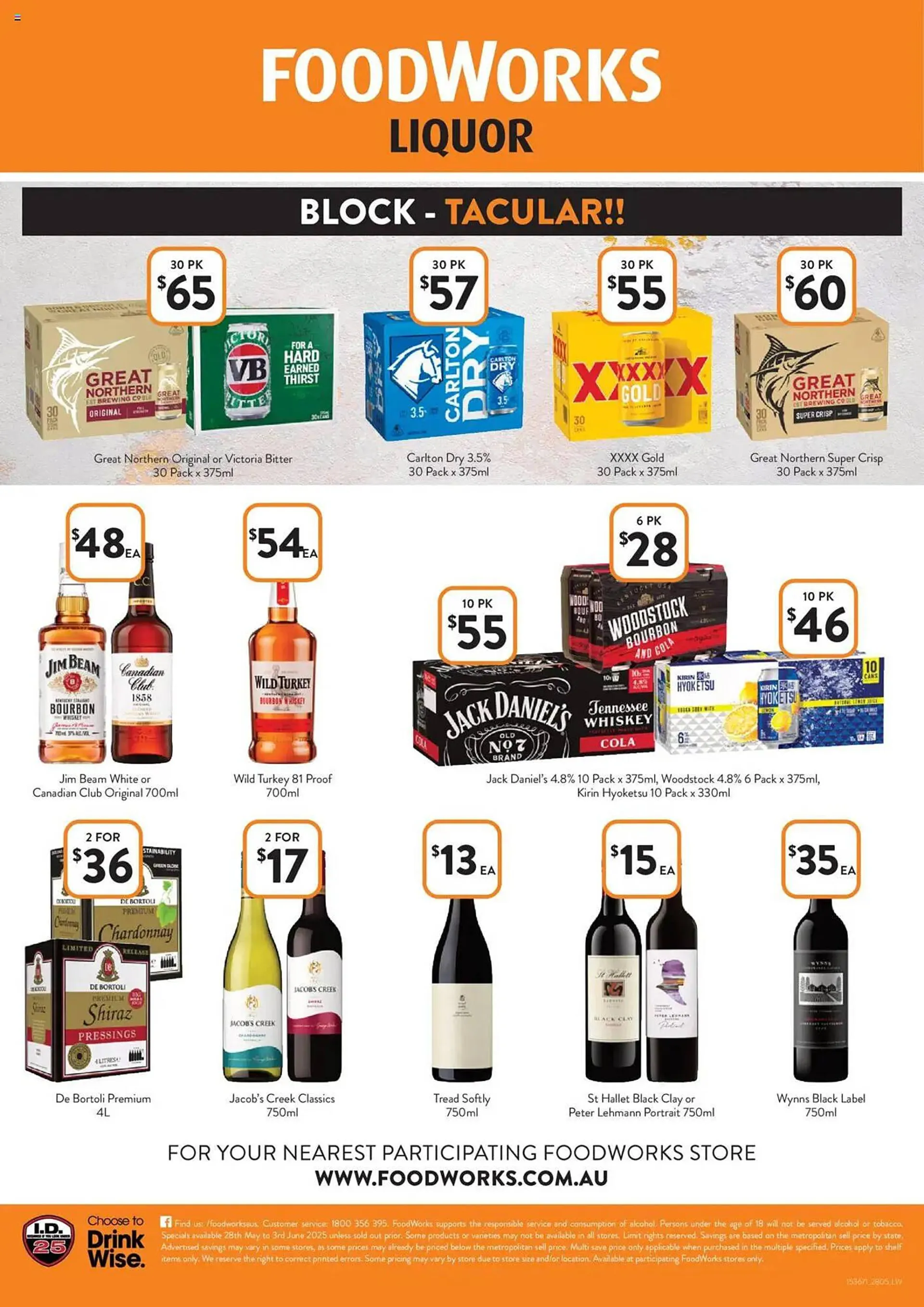 Foodworks catalogue - Catalogue valid from 27 May to 3 June 2025 - page 1