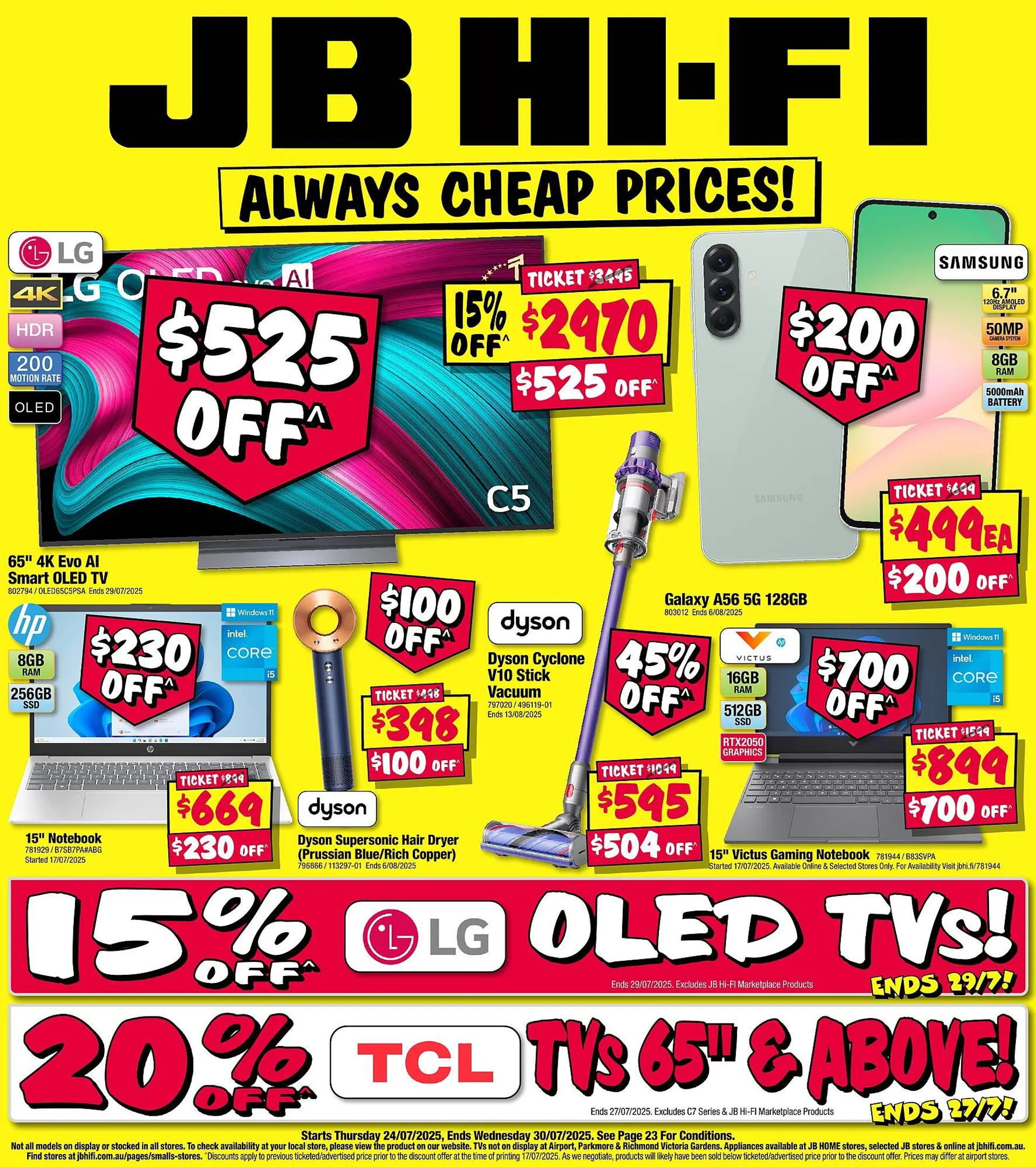 JB Hi-Fi catalogue - Catalogue valid from 24 July to 30 July 2025 - page 1