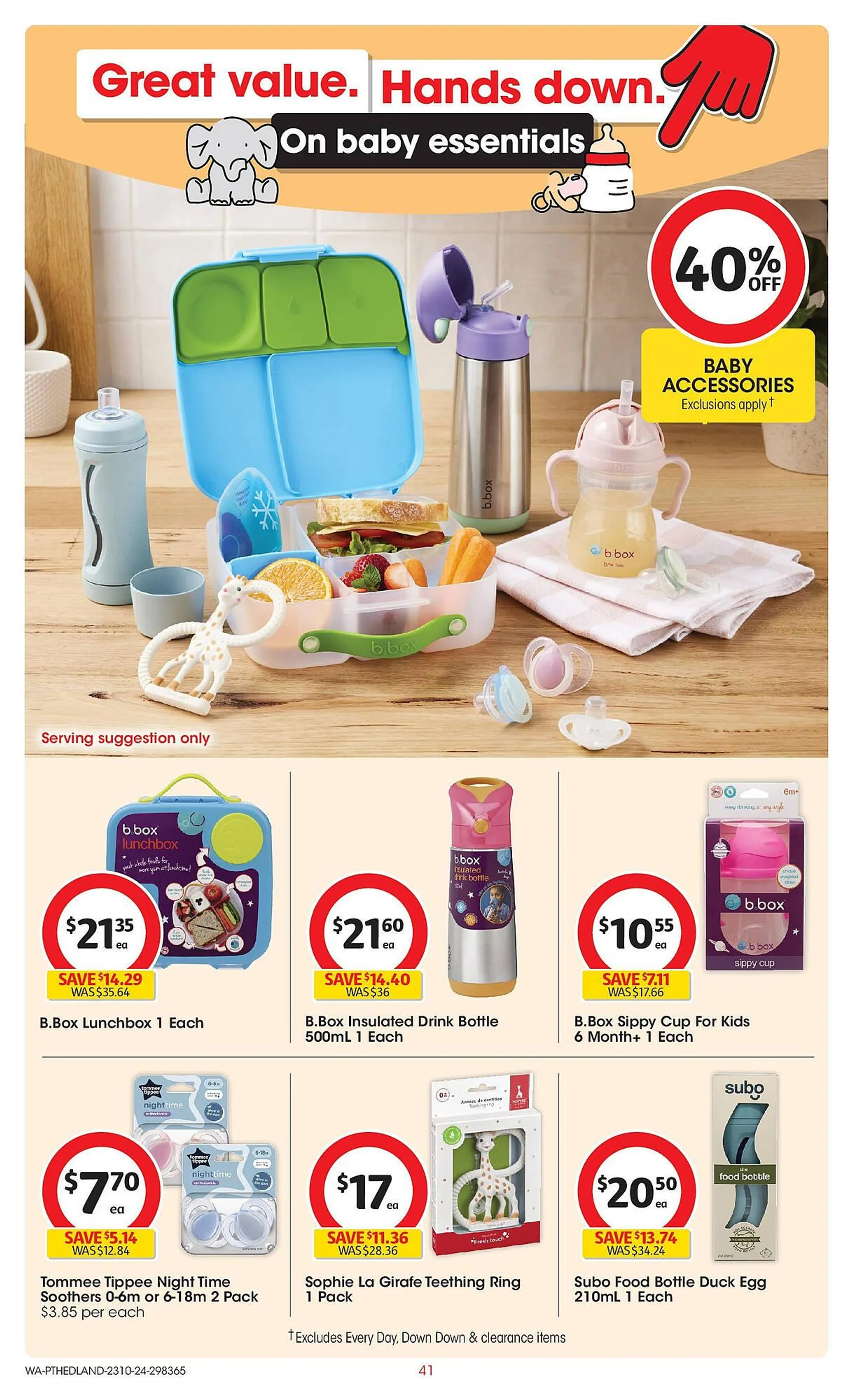 Coles catalogue - Catalogue valid from 23 October to 29 October 2024 - page 41