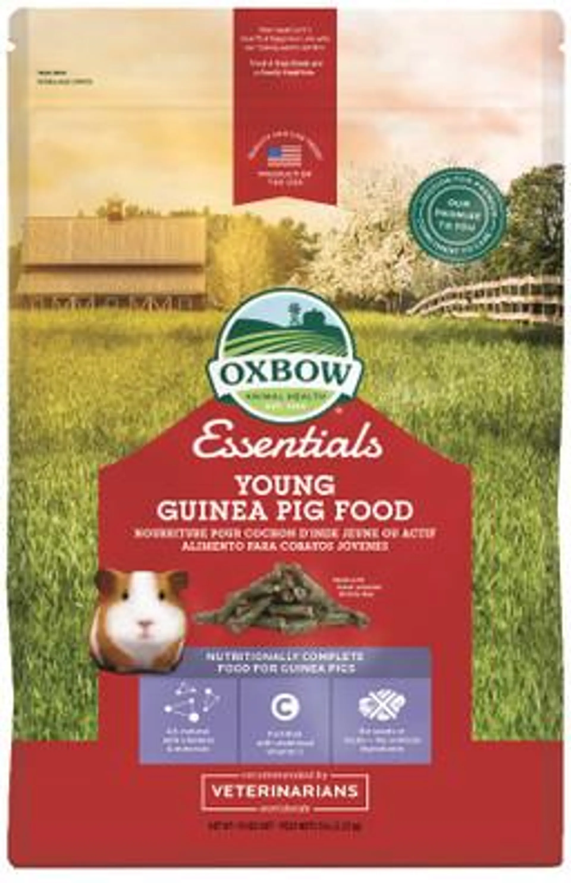 Oxbow Essentials Young Guinea Pig Dry Food