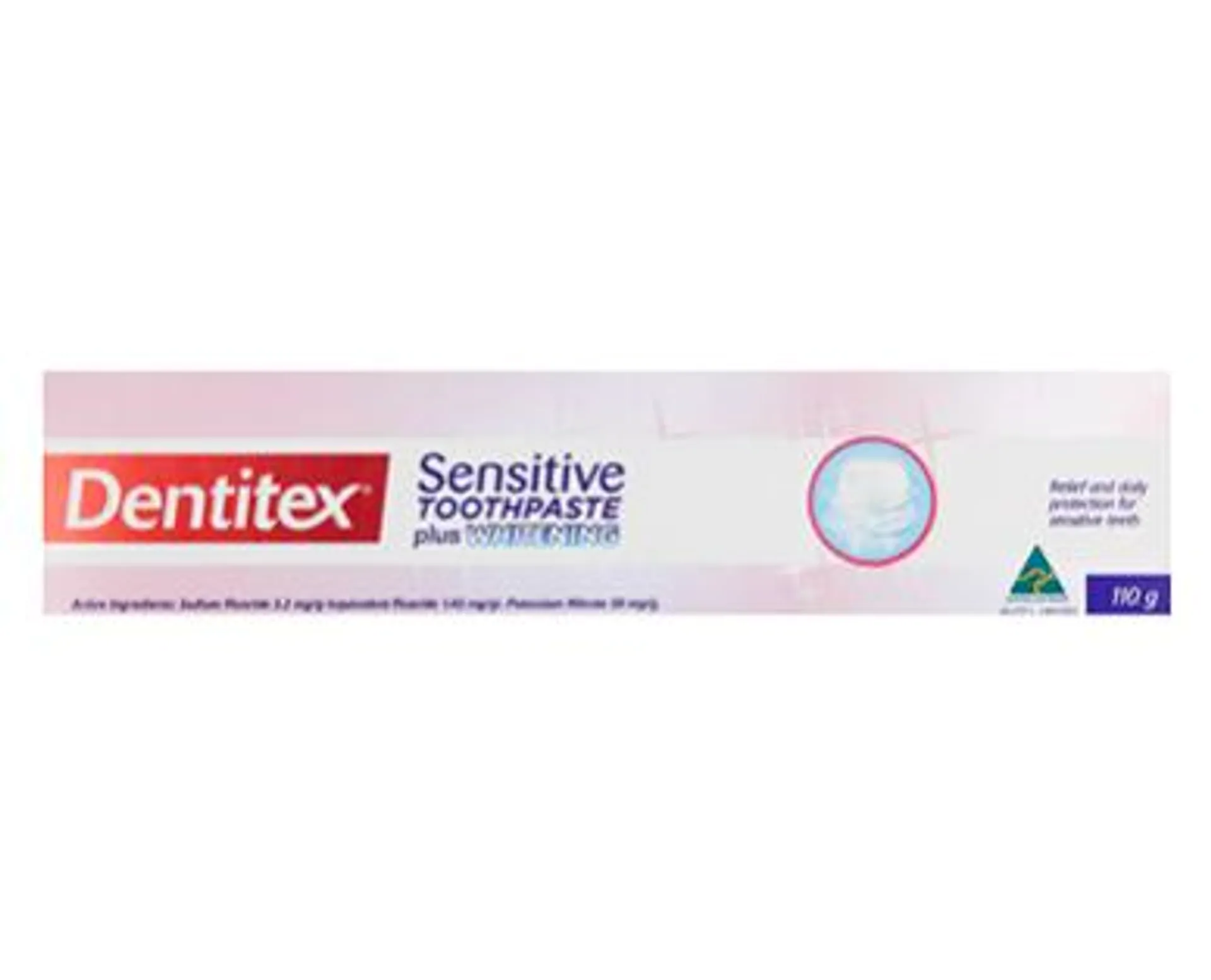 Dentitex Sensitive Plus Whitening Toothpaste 110g