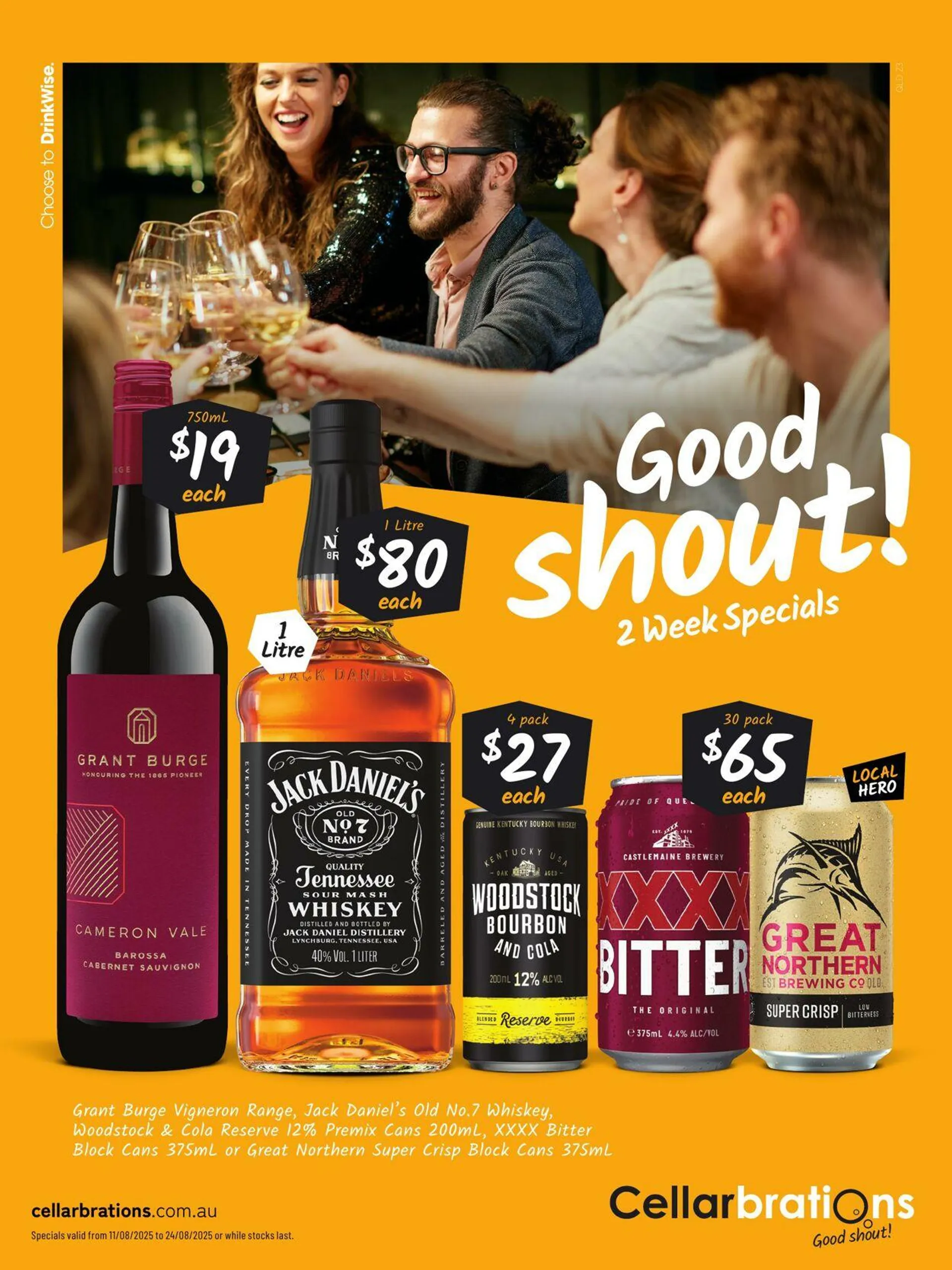 Cellarbrations - Z3 Current catalogue - Catalogue valid from 11 August to 24 August 2025 - page 1