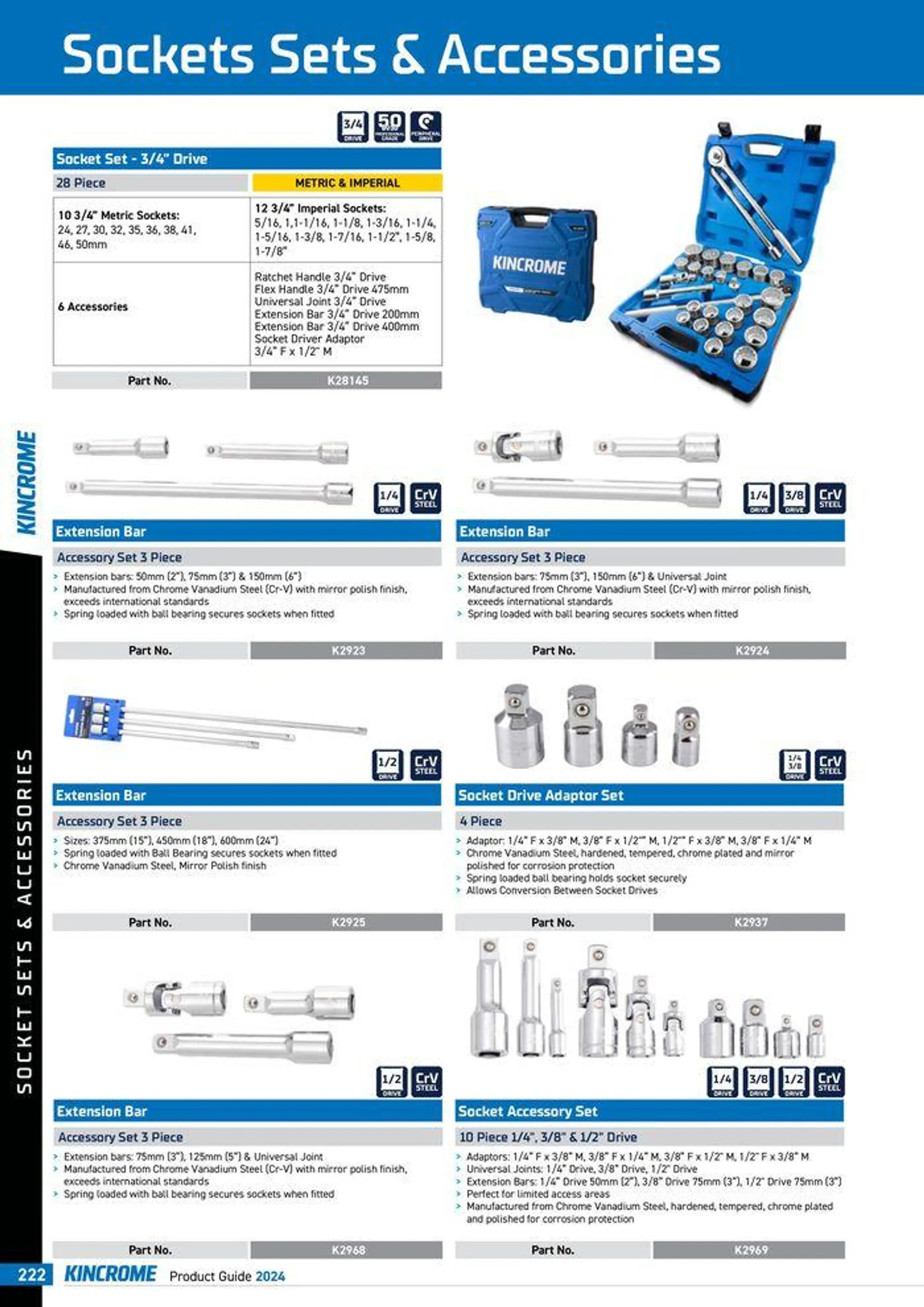 Product Guide 2024 - Catalogue valid from 25 March to 31 December 2024 - page 224