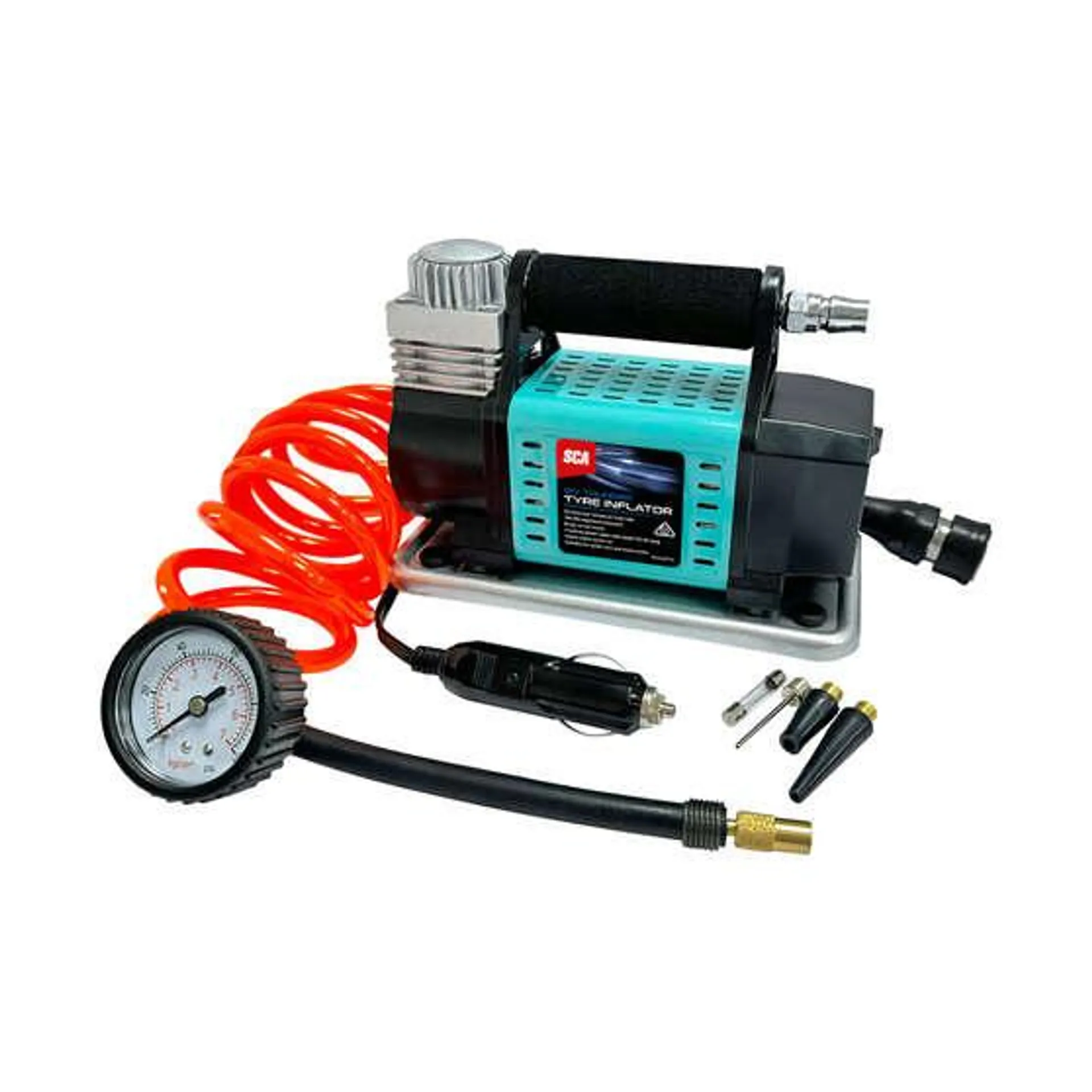 SCA Thunder 12V 100PSI 25LPM Tyre Inflator