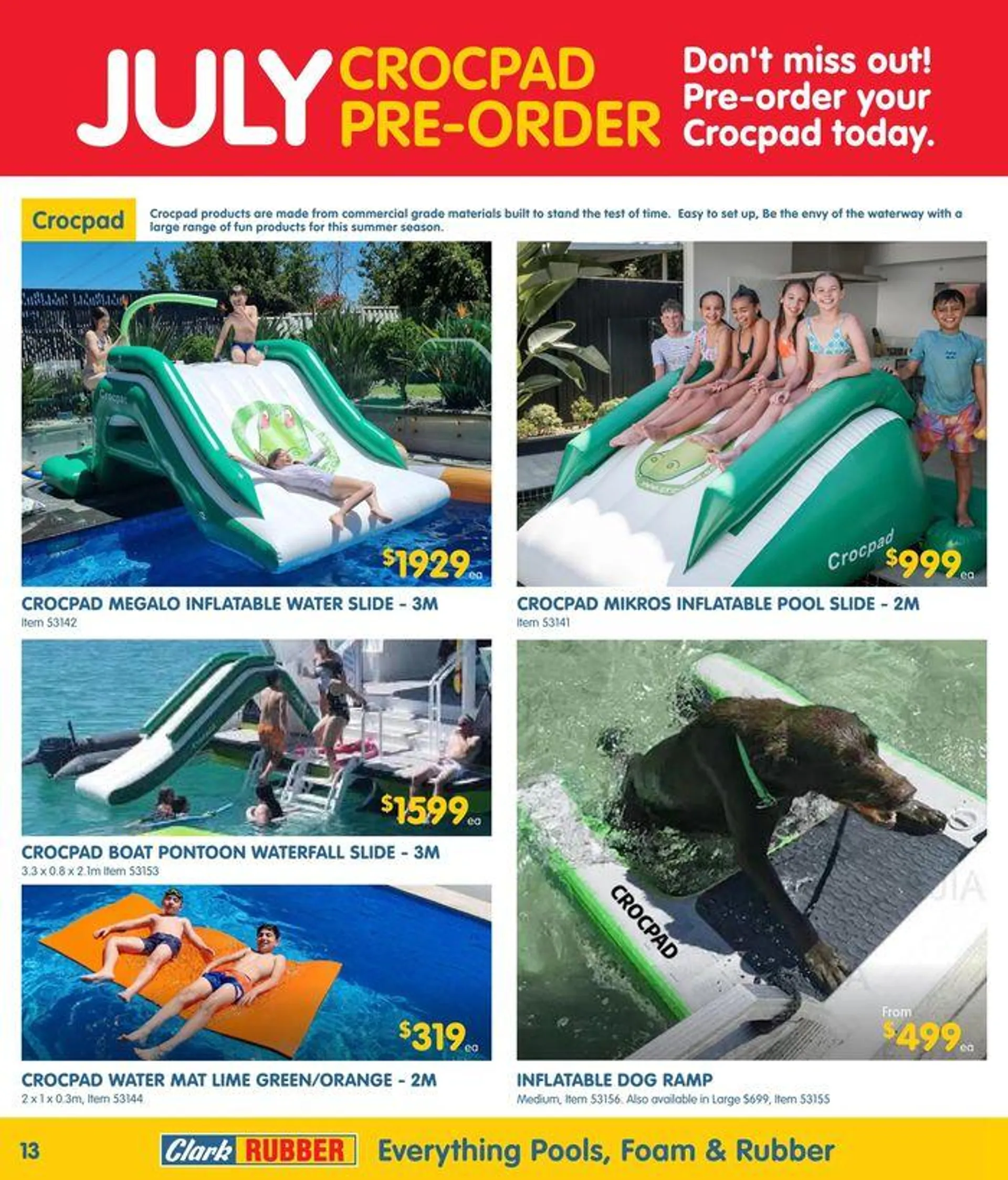 July Catalogue - Pools - 13