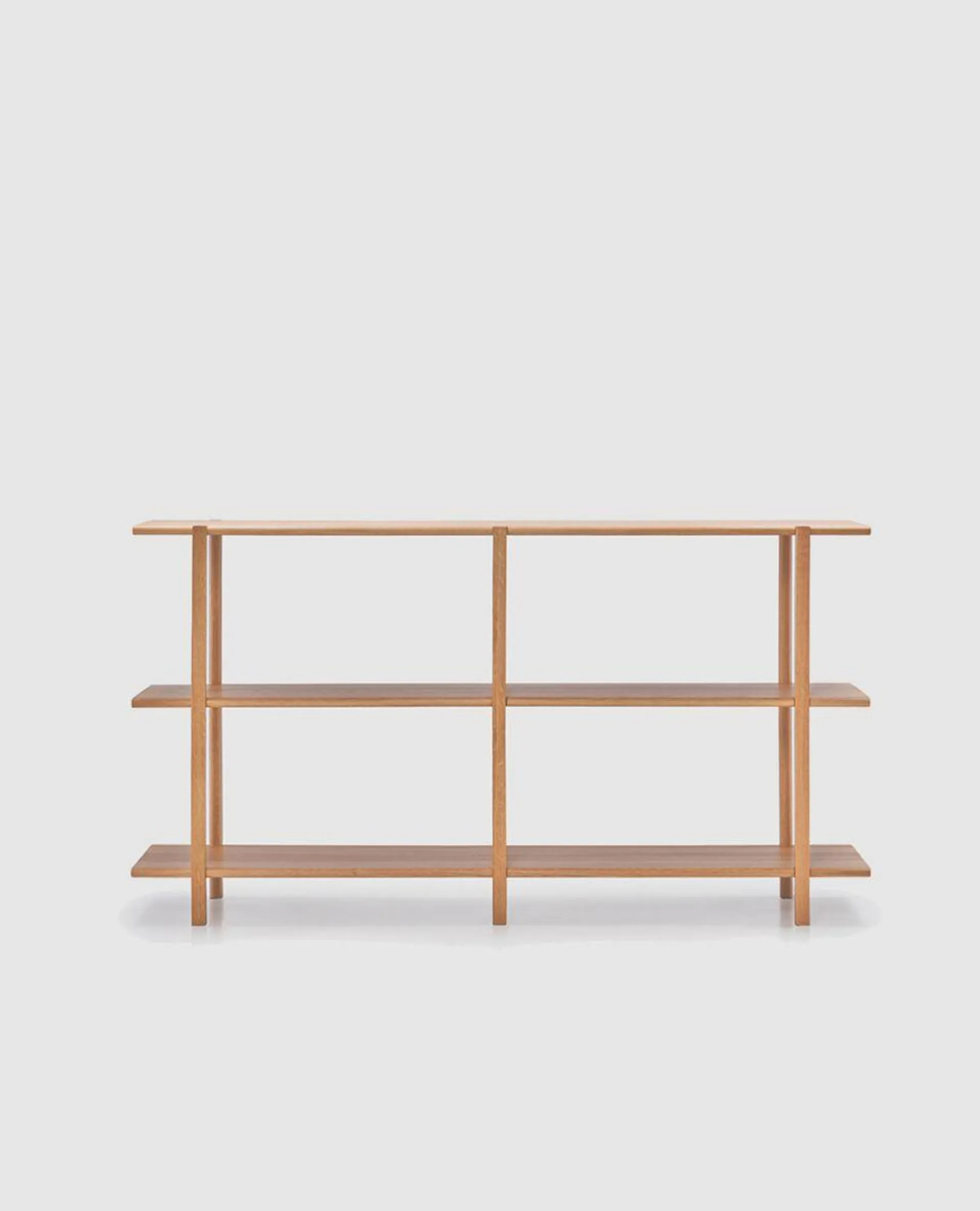 Farnsworth wide shelf - oak natural