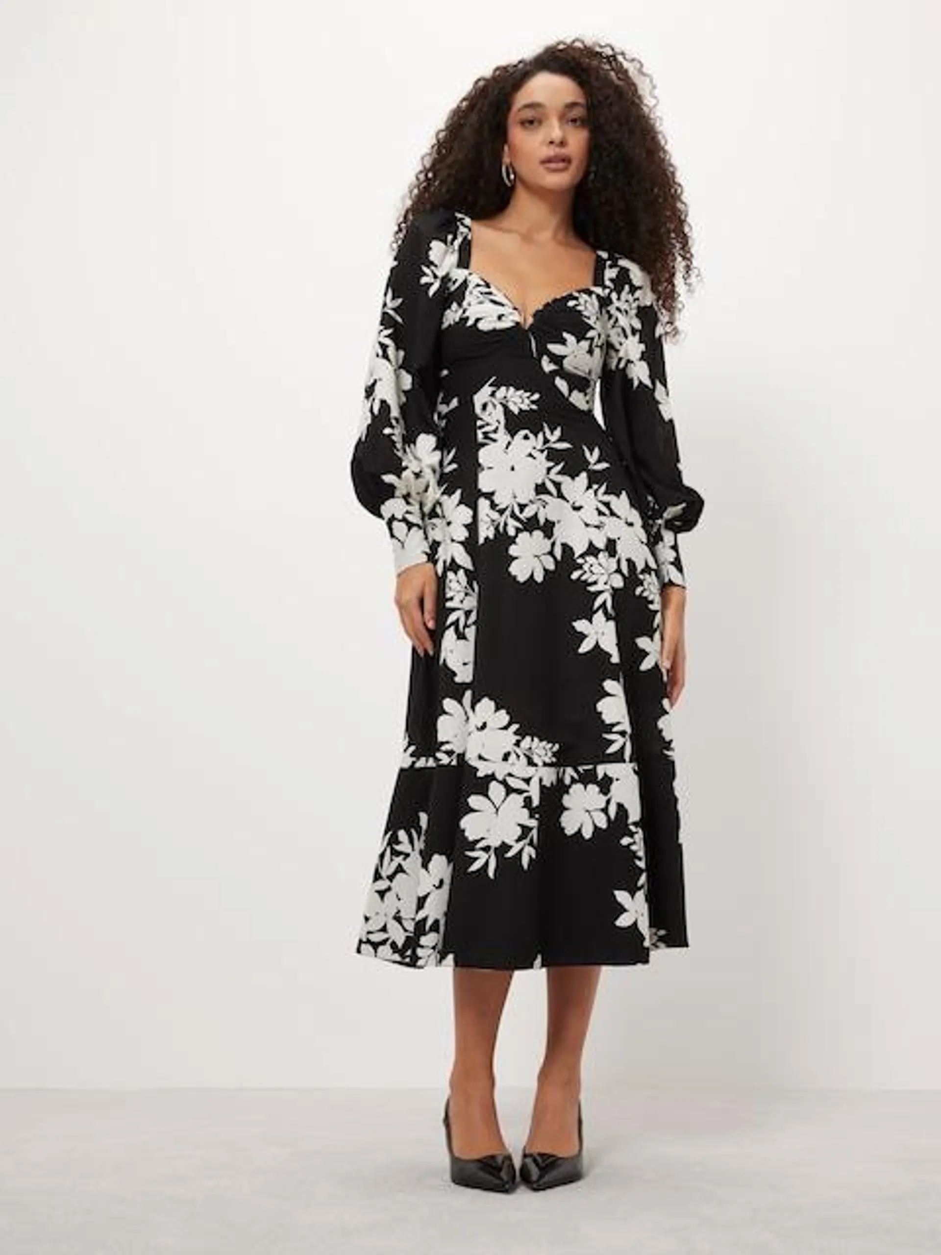 Kingsley Long Sleeve Midi Dress