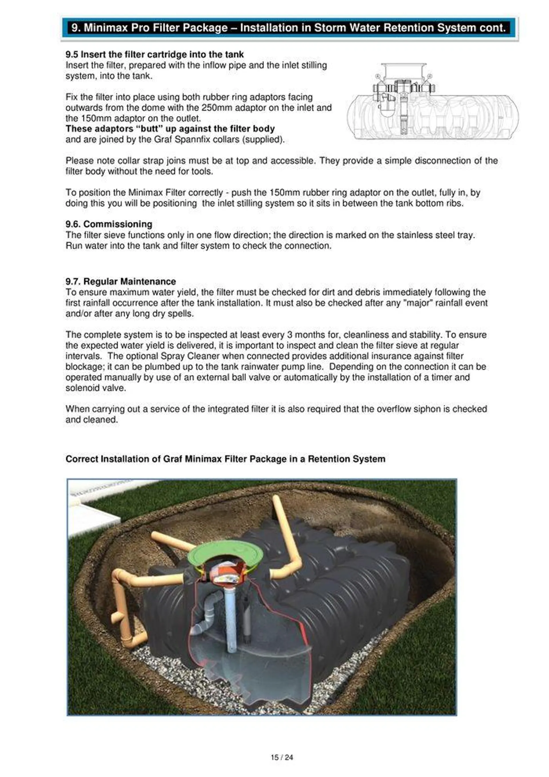 GRAF Underground Storm Water Tanks - Catalogue valid from 22 January to 31 December 2024 - page 15