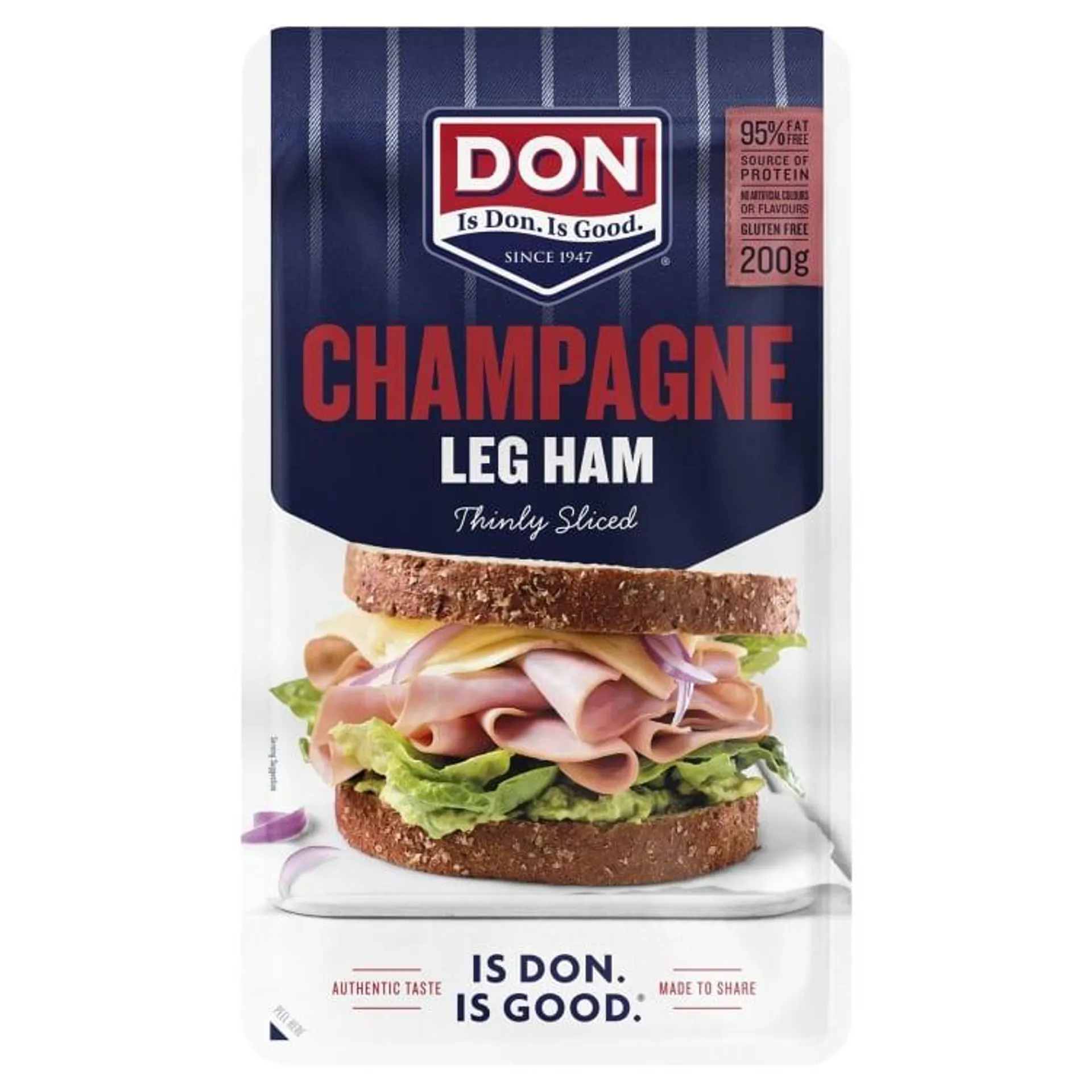 DON Thinly Sliced Champagne Ham