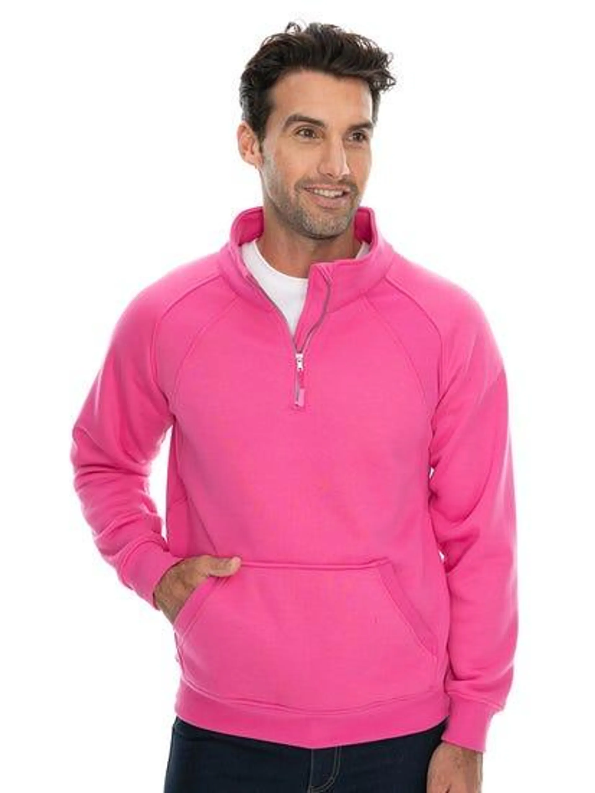 Lowes Pink 1/2 Zip Fleece Top