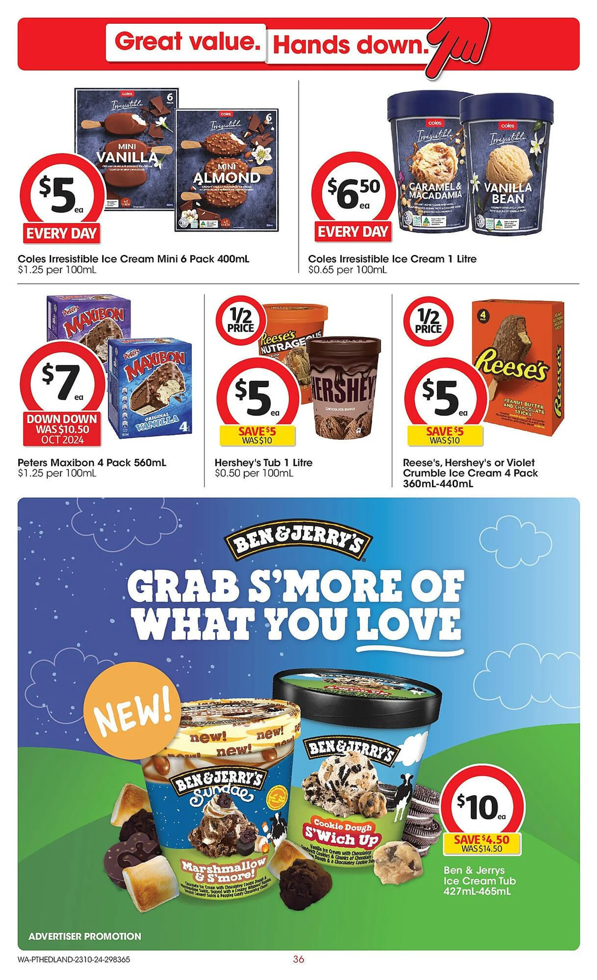 Coles catalogue - Catalogue valid from 23 October to 29 October 2024 - page 36