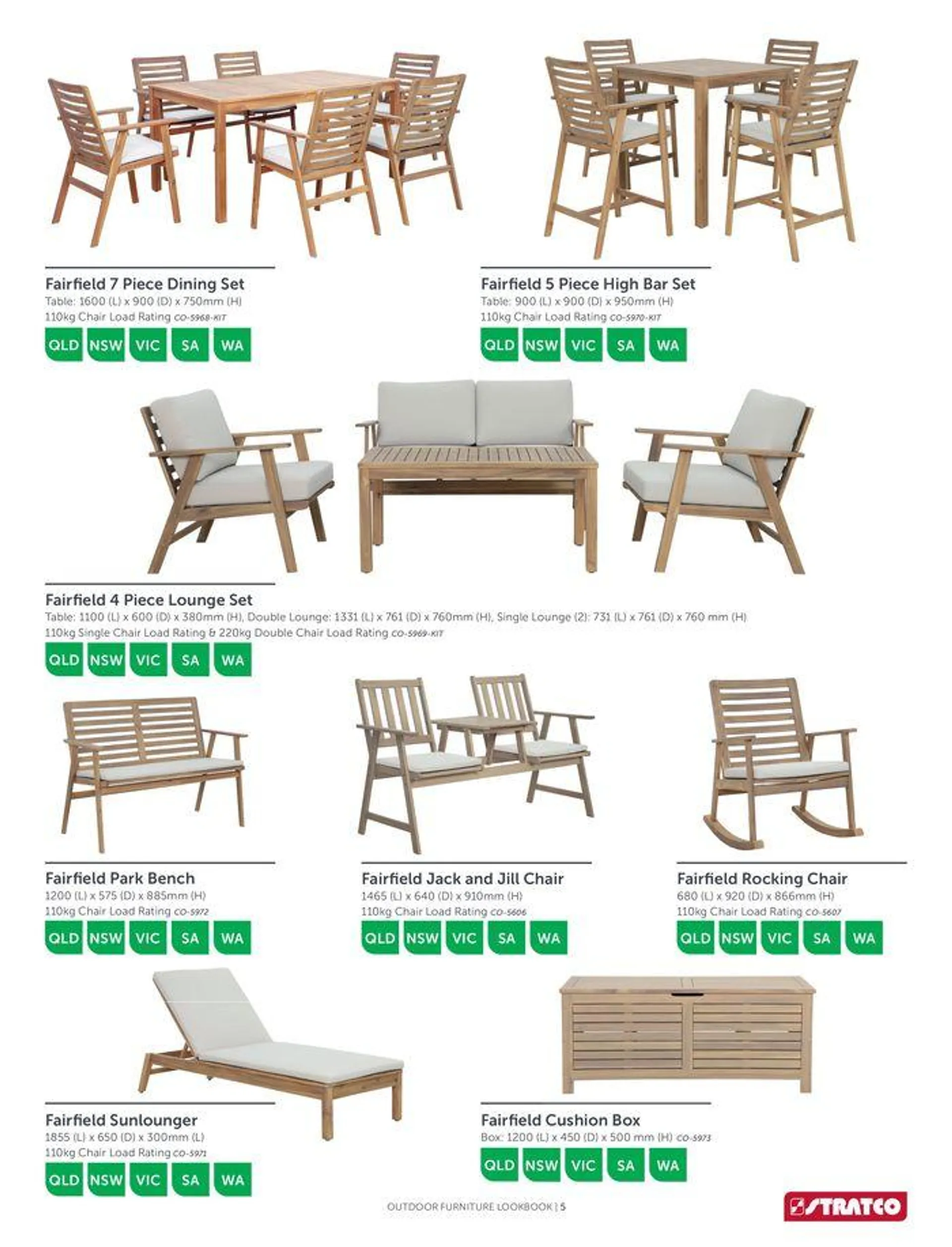 Outdoor Furniture Lookbook - Catalogue valid from 18 September to 18 December 2025 - page 5