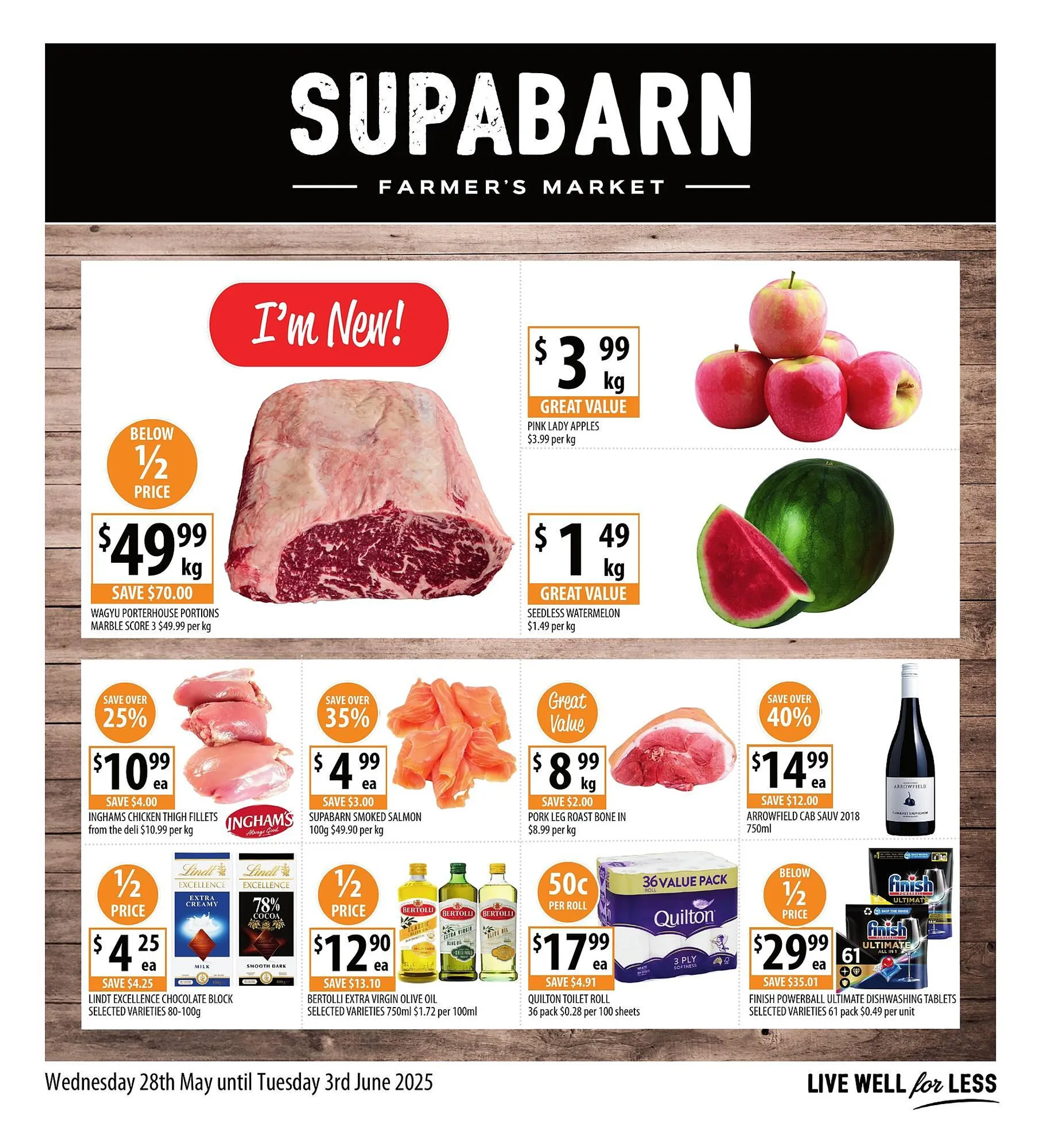Supabarn catalogue - Catalogue valid from 28 May to 3 June 2025 - page 1