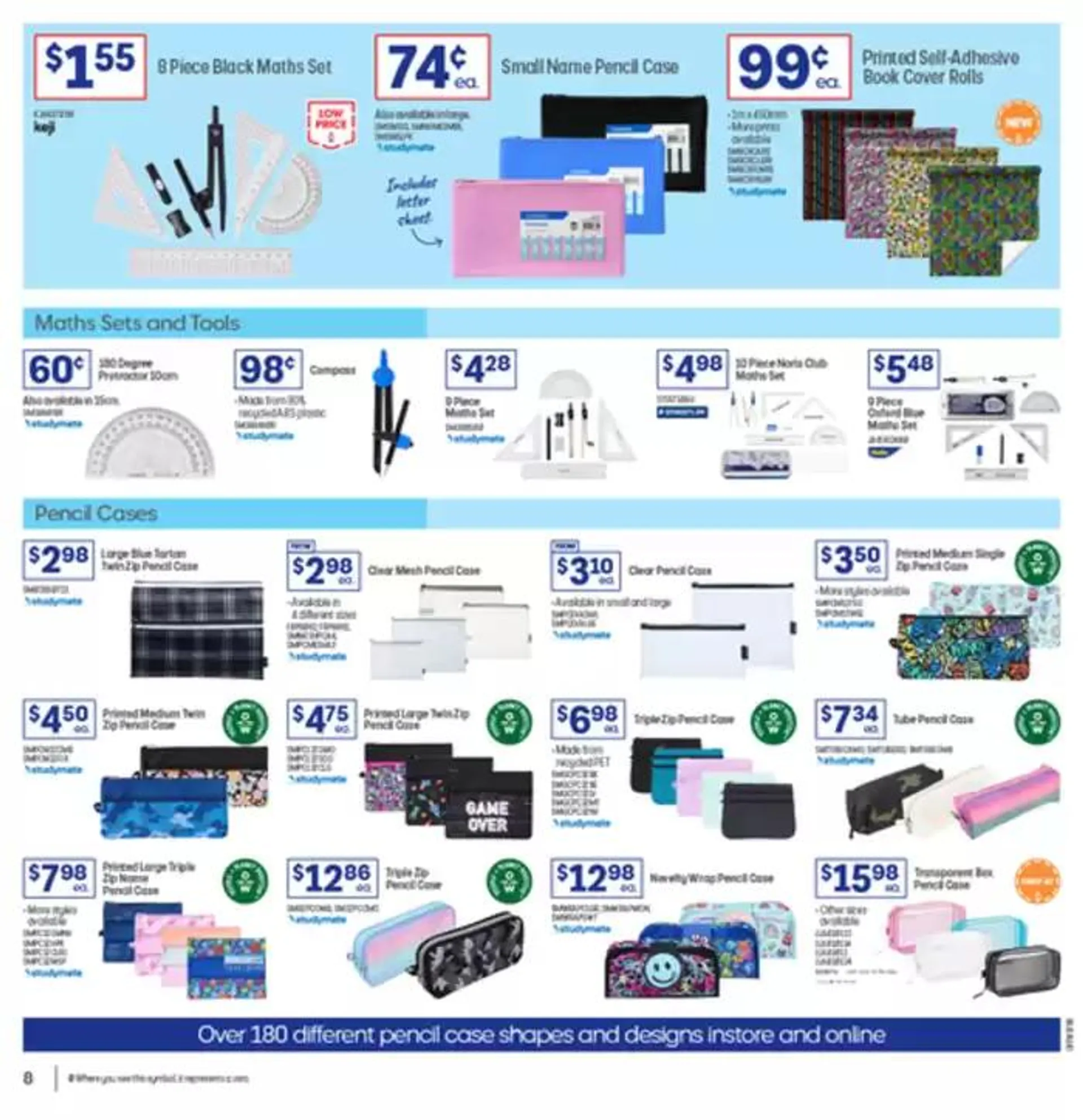 We Won't be Beaten on Back to School Prices - Catalogue valid from 6 January to 3 February 2025 - page 8