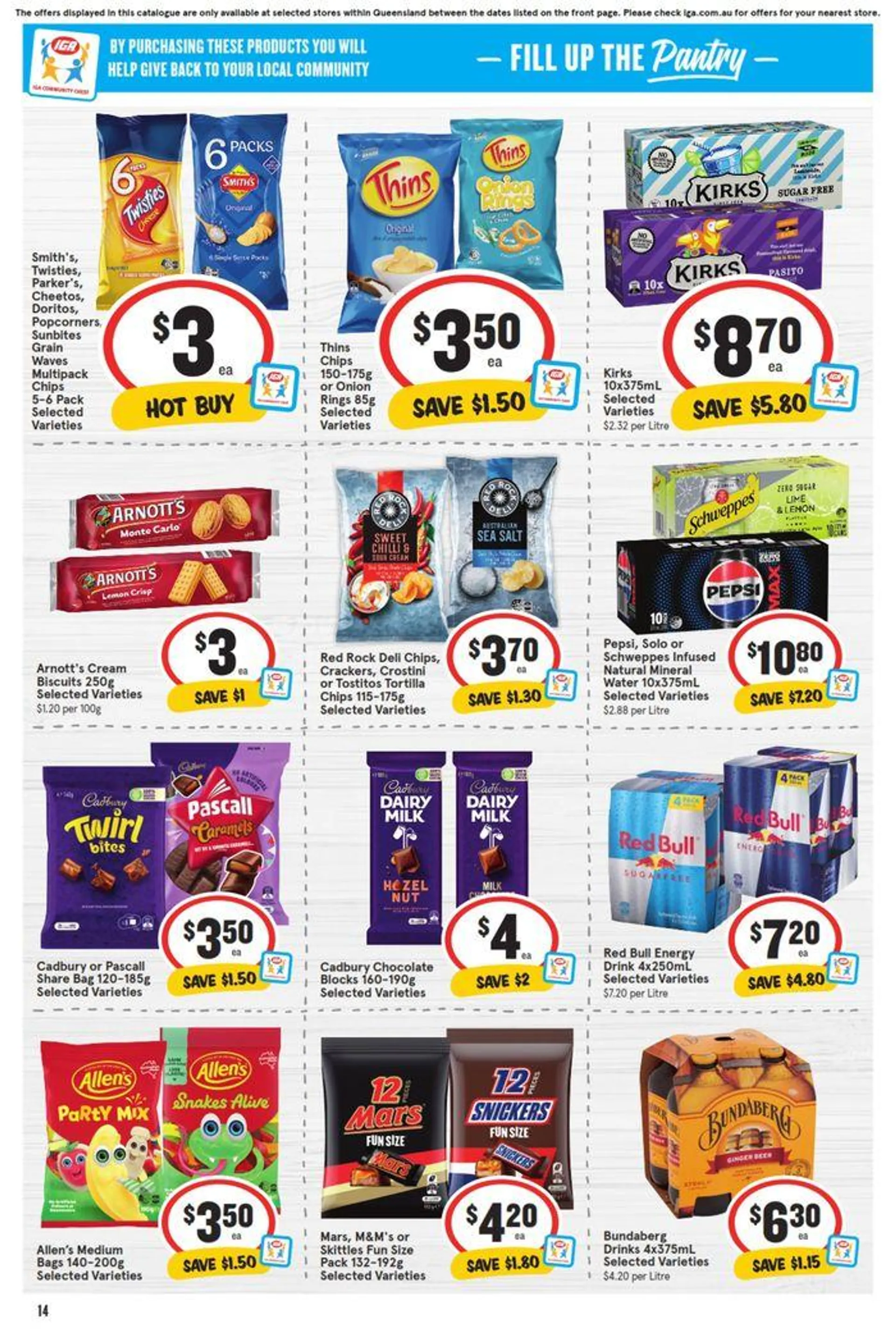 IGA - 1/2 Price - 17/07 - 14