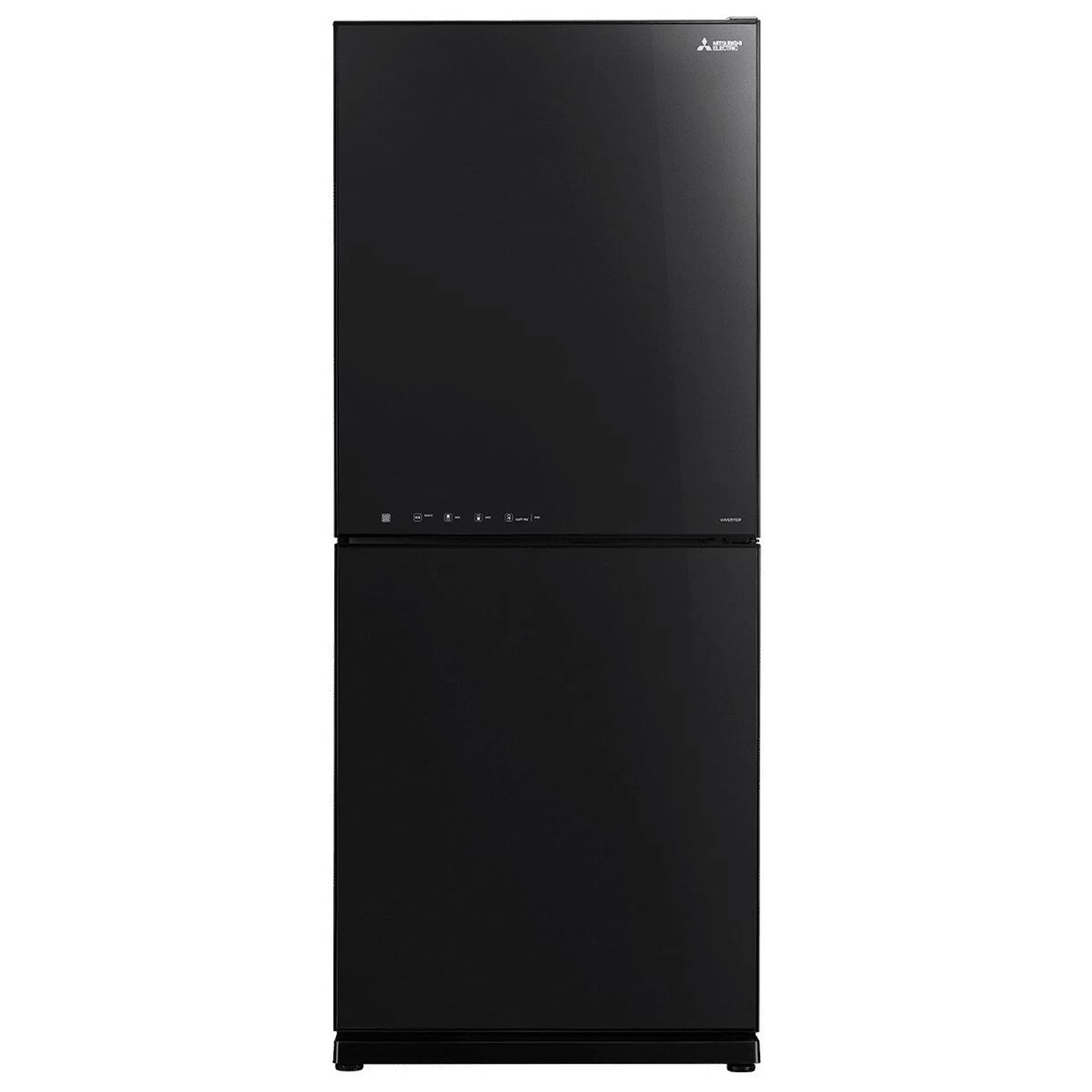 Mitsubishi Electric 421L Bottom Mount Refrigerator Brilliant Black Glass MR-HGS421EX-GBK-A