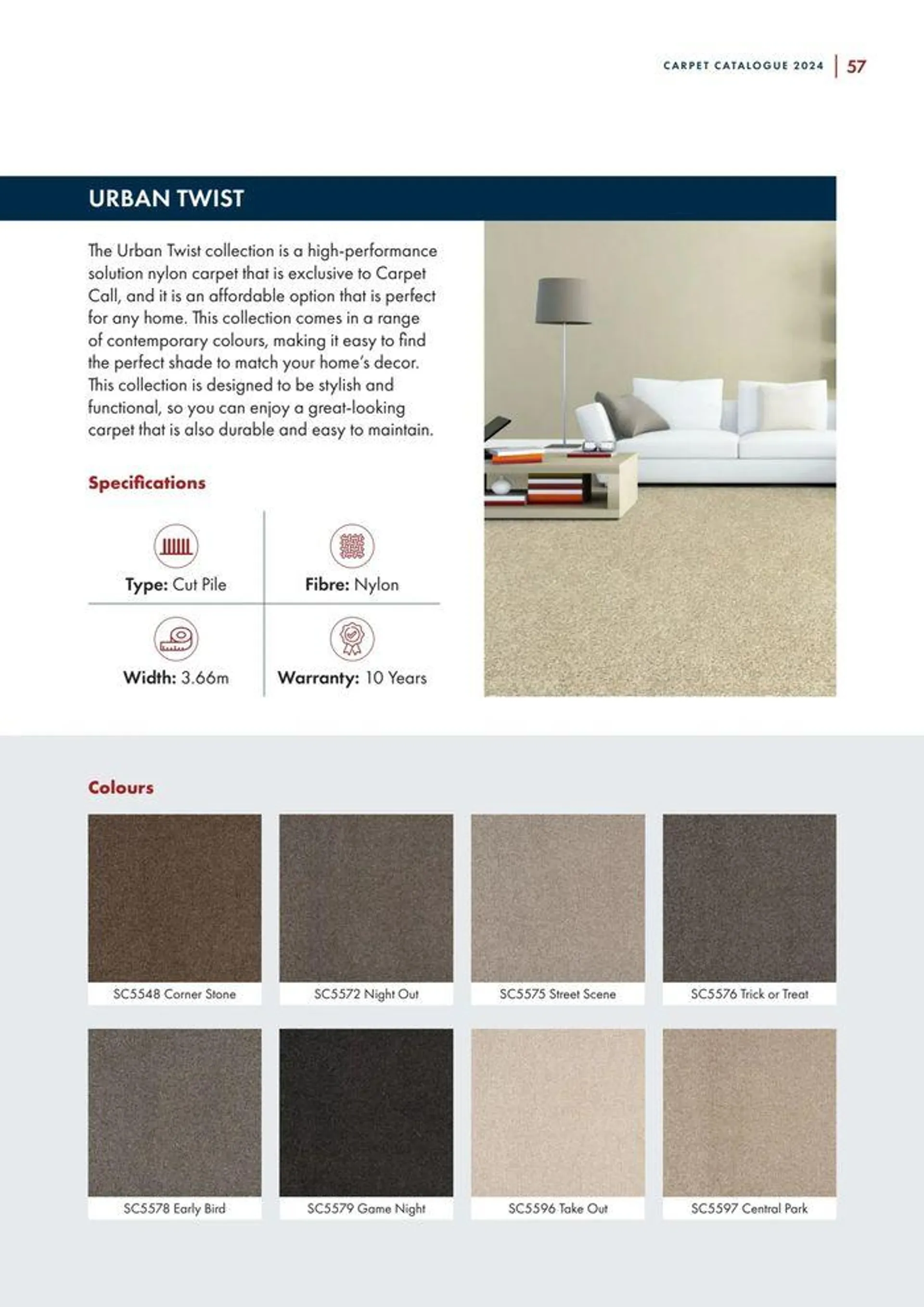 Carpet Catalogue - Catalogue valid from 24 September to 31 December 2024 - page 57