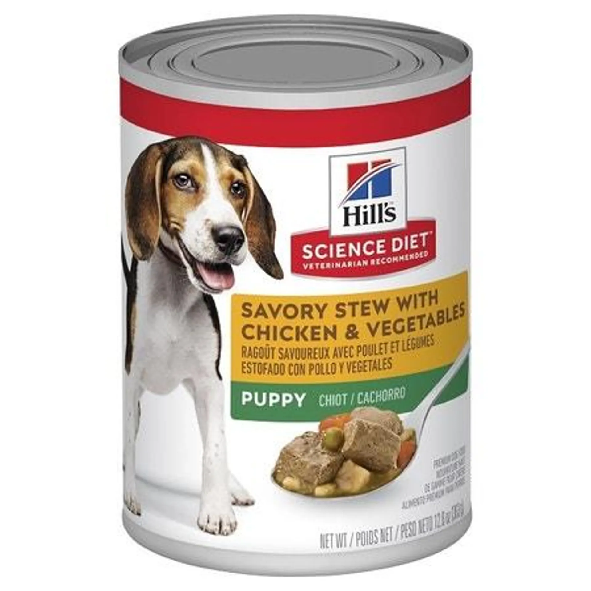 Hill's Science Diet Stew Chicken & Vegetable Puppy Food 12 x 363g