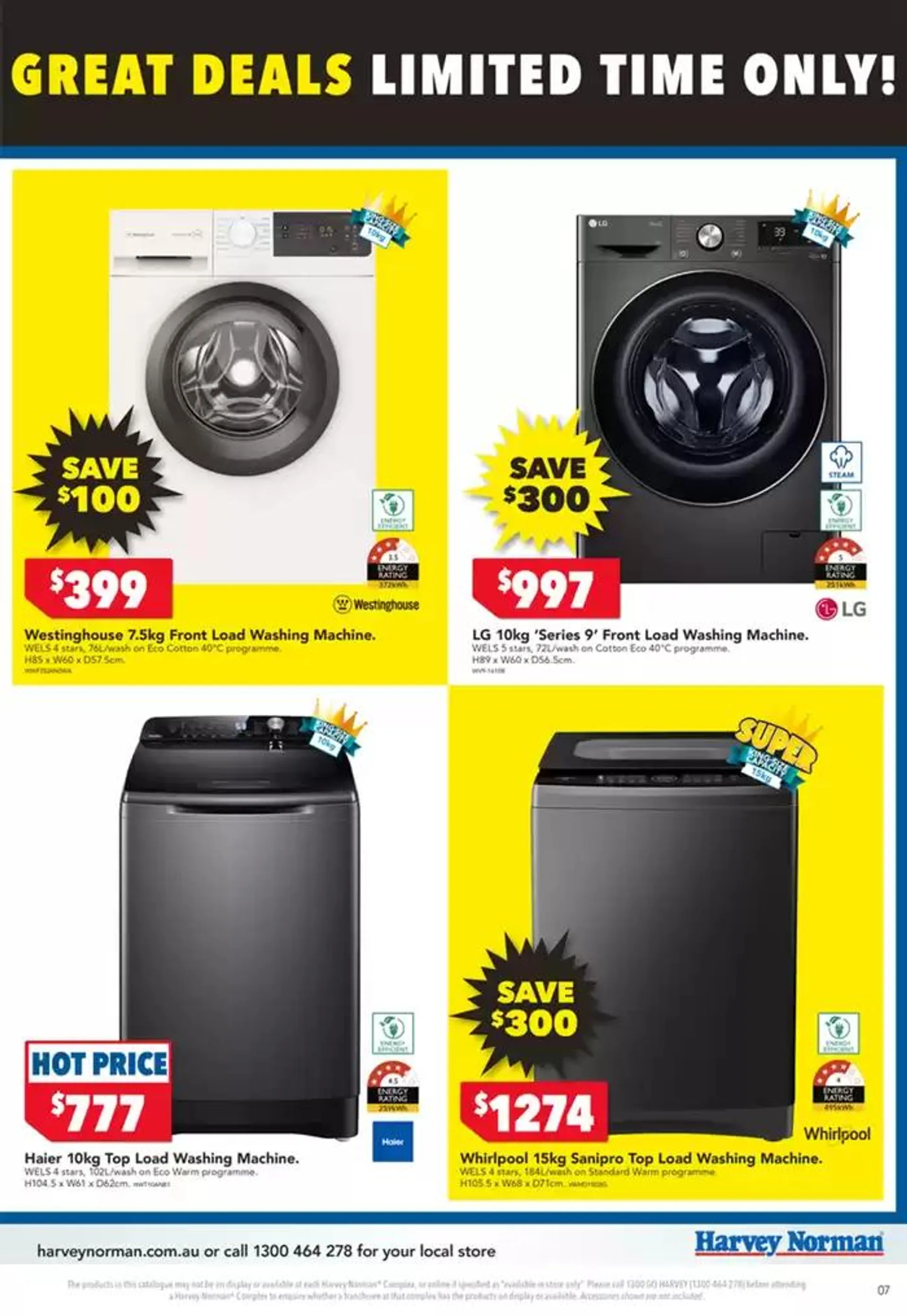 Home Appliance and TV & Audio Clearance - Catalogue valid from 3 January to 8 January 2025 - page 13