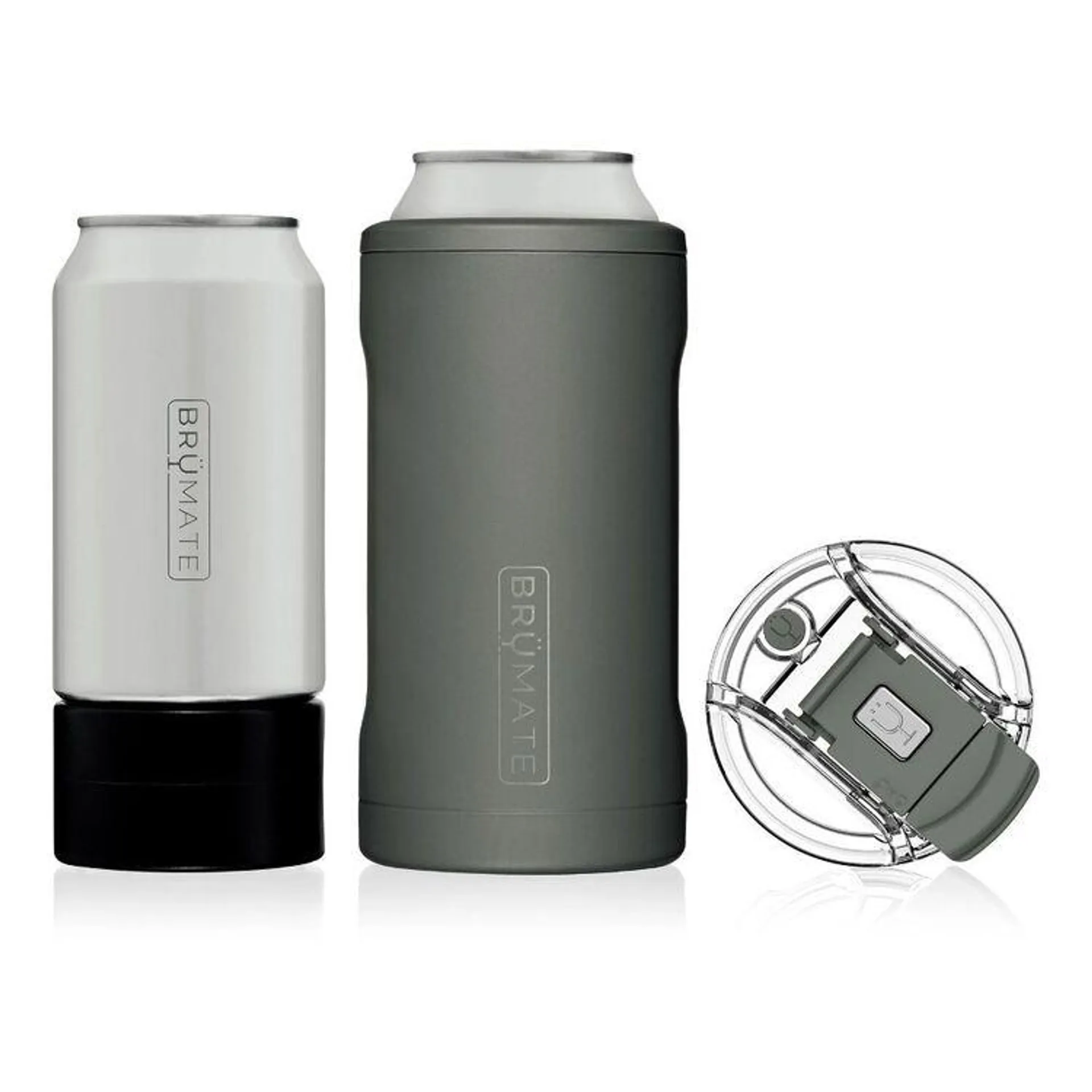 Brumate Hopsulator Trio Can Cooler Matte Gray