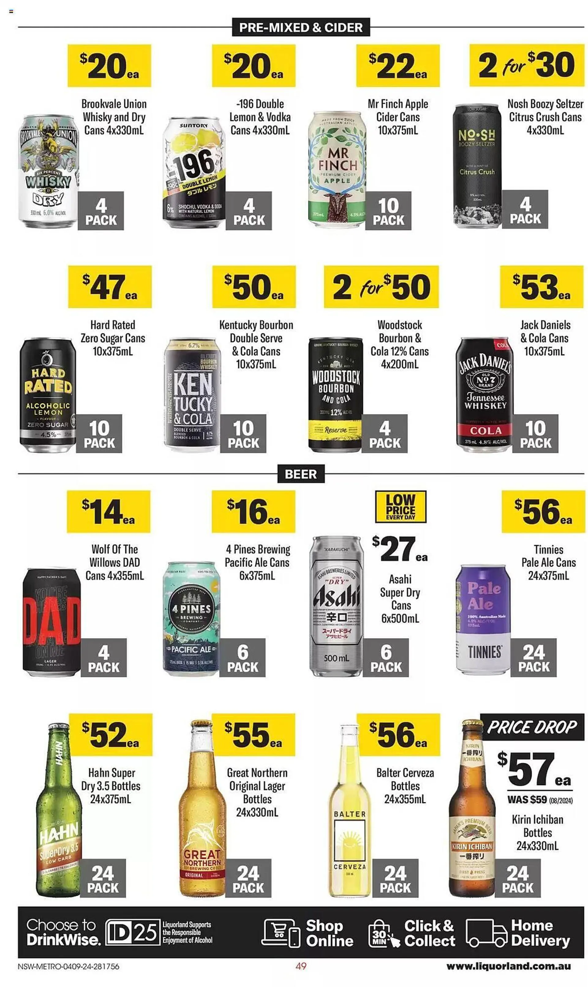 Liquorland catalogue - Catalogue valid from 4 September to 10 September 2024 - page 2