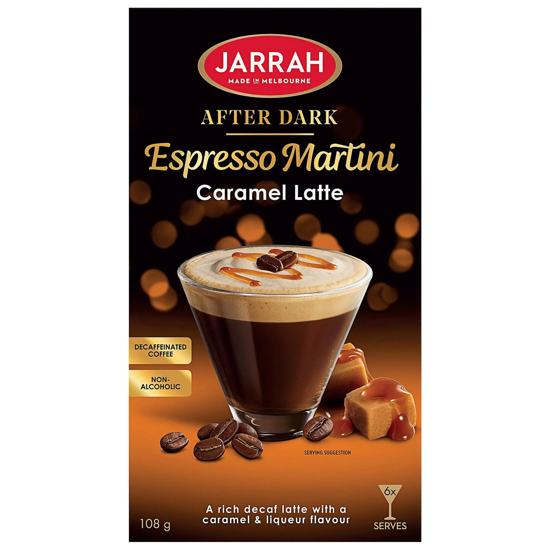 Jarrah After Dark Caramel Espresso Martini 18g 6pk