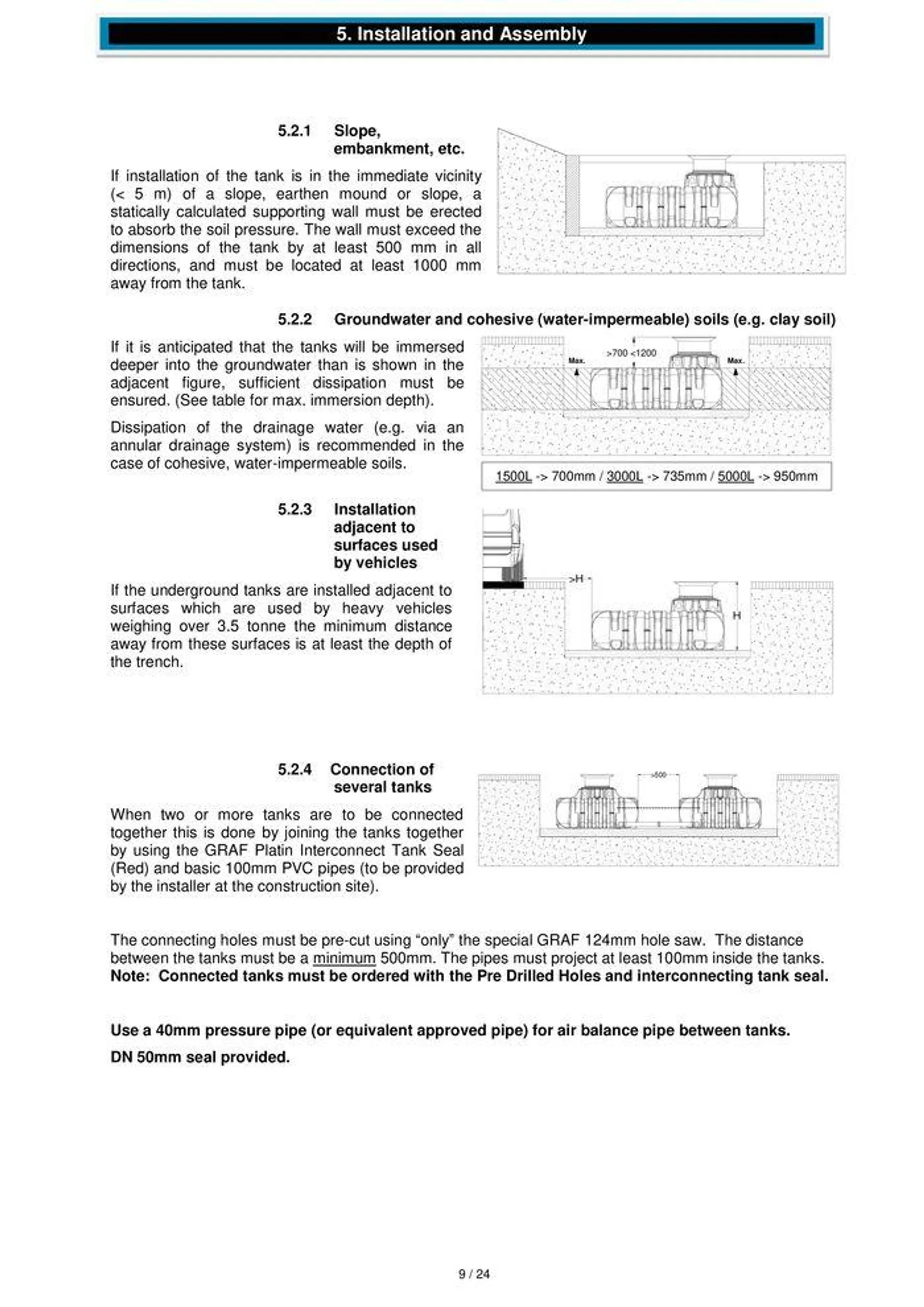 GRAF Underground Storm Water Tanks - Catalogue valid from 22 January to 31 December 2024 - page 9