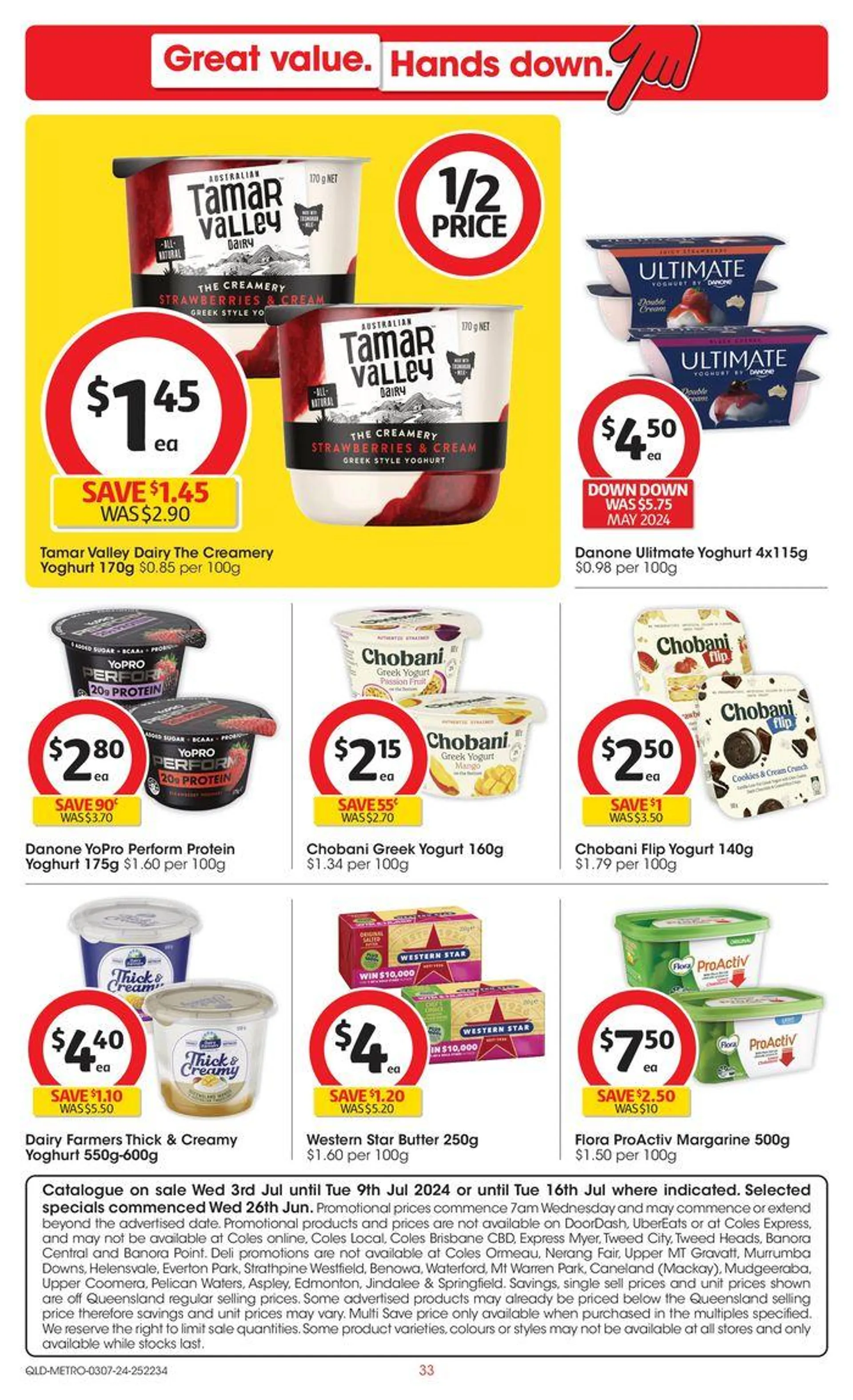 Great Value. Hands Down. - 3rd July - Catalogue valid from 3 July to 9 July 2024 - page 33