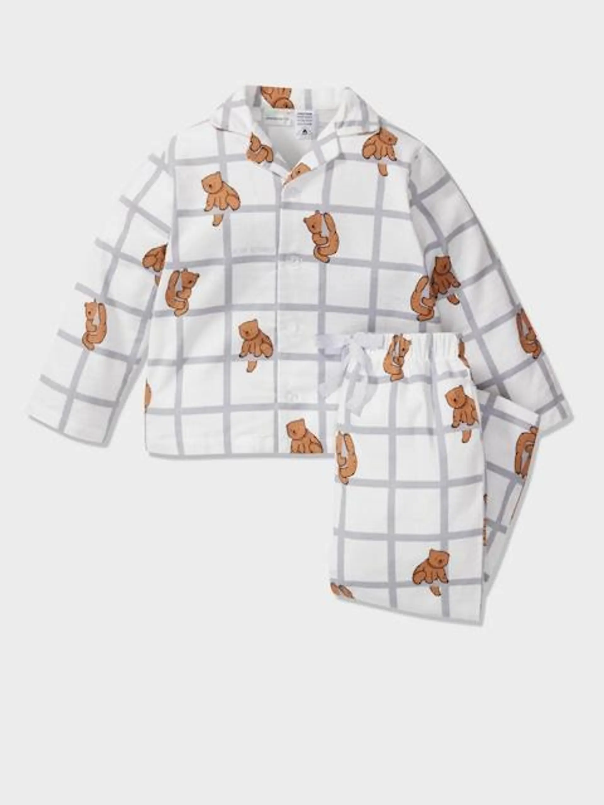 Jnr Boys Bear Classic Pj Set