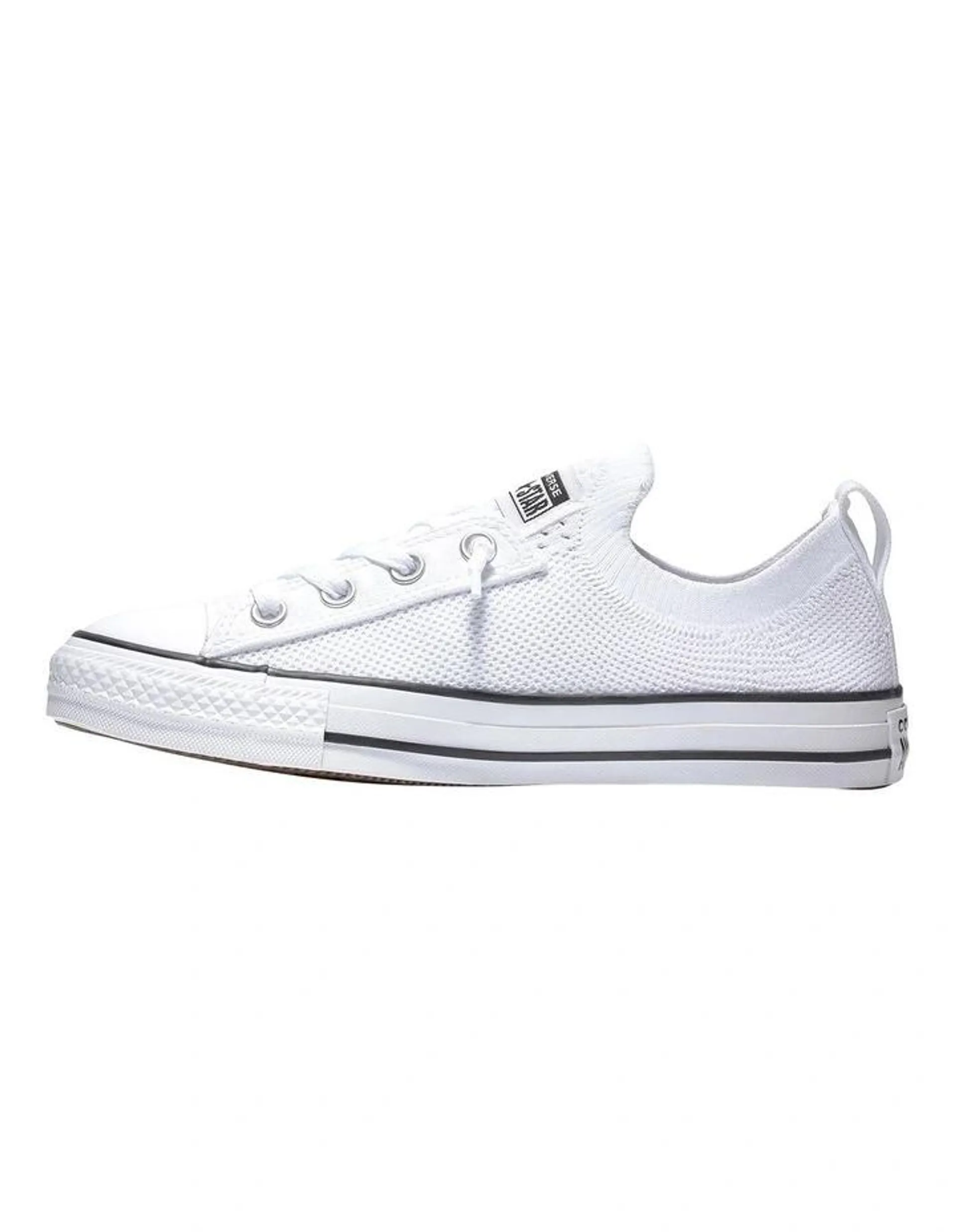 Ctas Shoreline White/Black Knit Sneaker