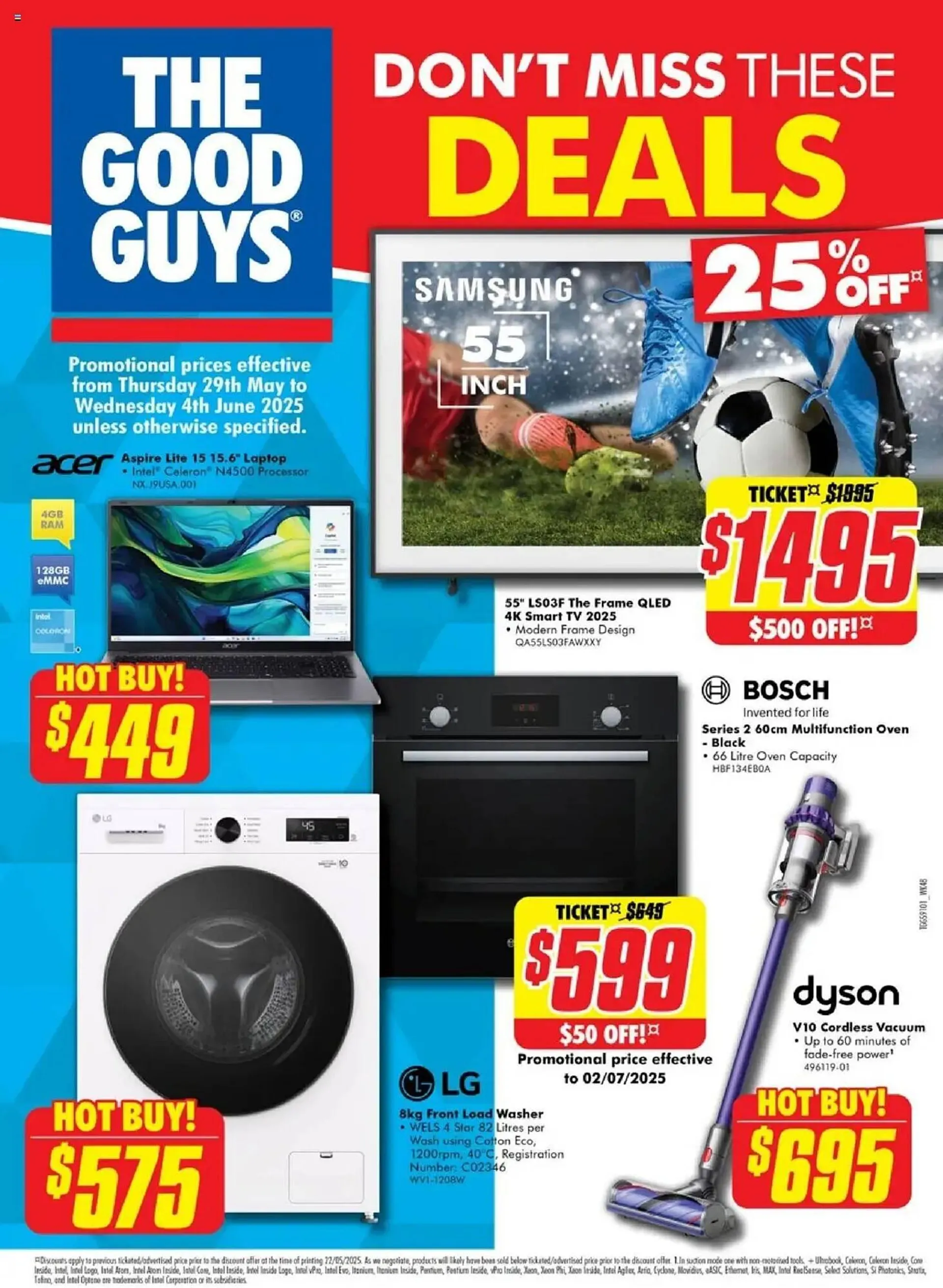 The Good Guys catalogue - Catalogue valid from 29 May to 4 June 2025 - page 1