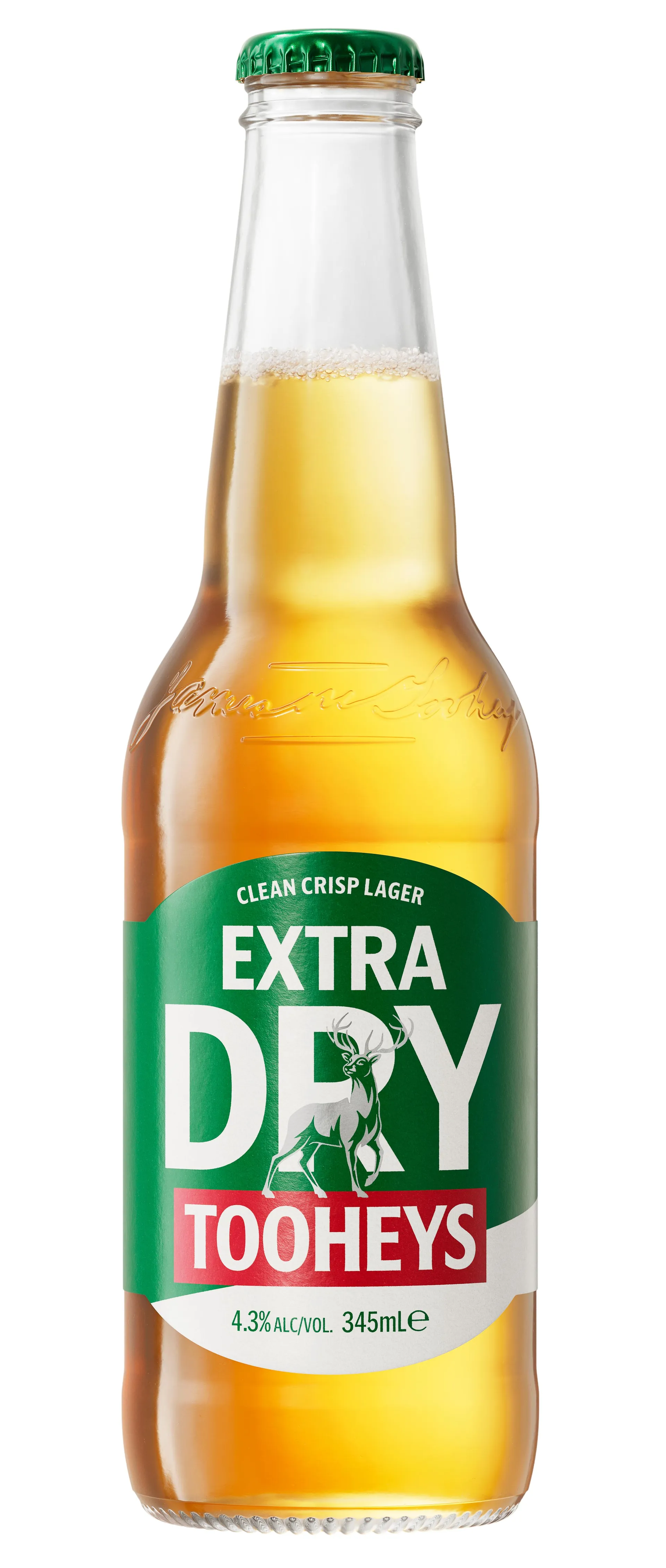 Tooheys Extra Dry Bottle 24X345ML