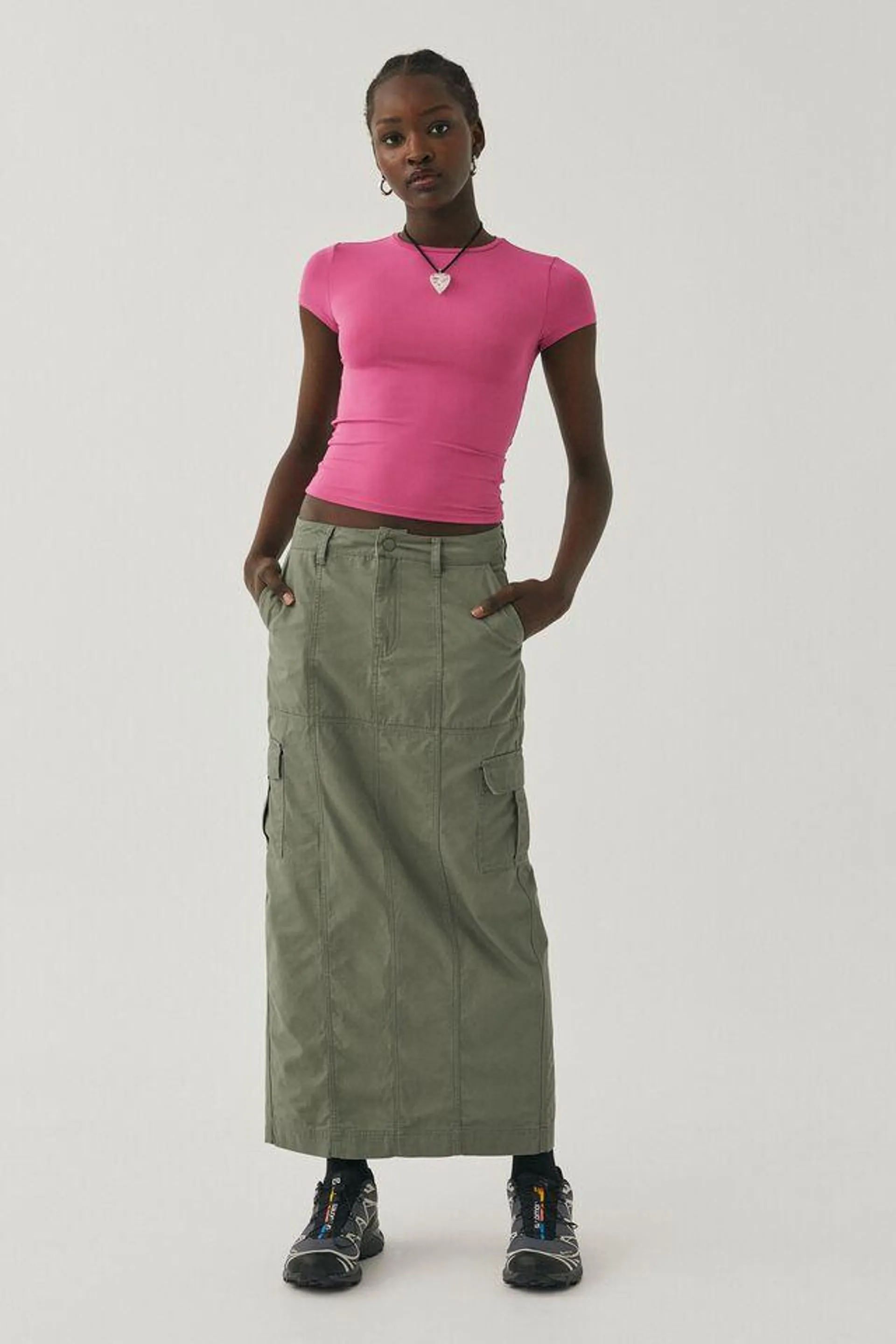 Taylor Cargo Maxi Skirt