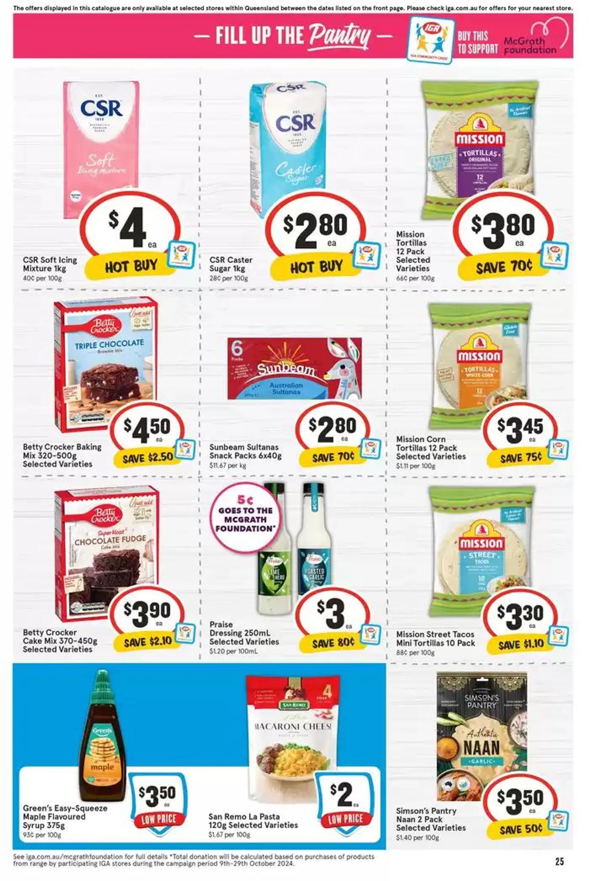 IGA - 1/2 Price - 16/10 - Catalogue valid from 16 October to 22 October 2024 - page 25