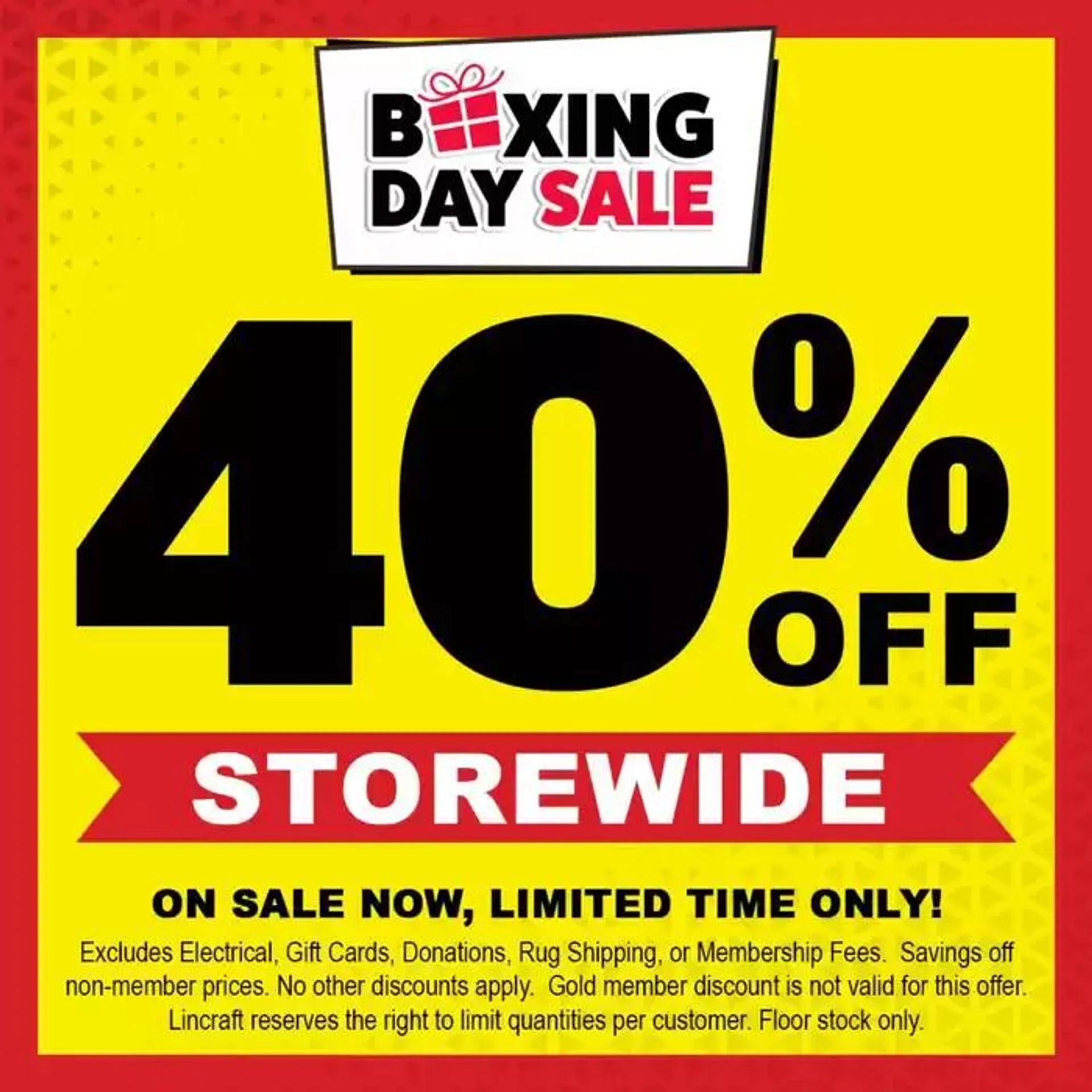 Boxing Day Sale - 1