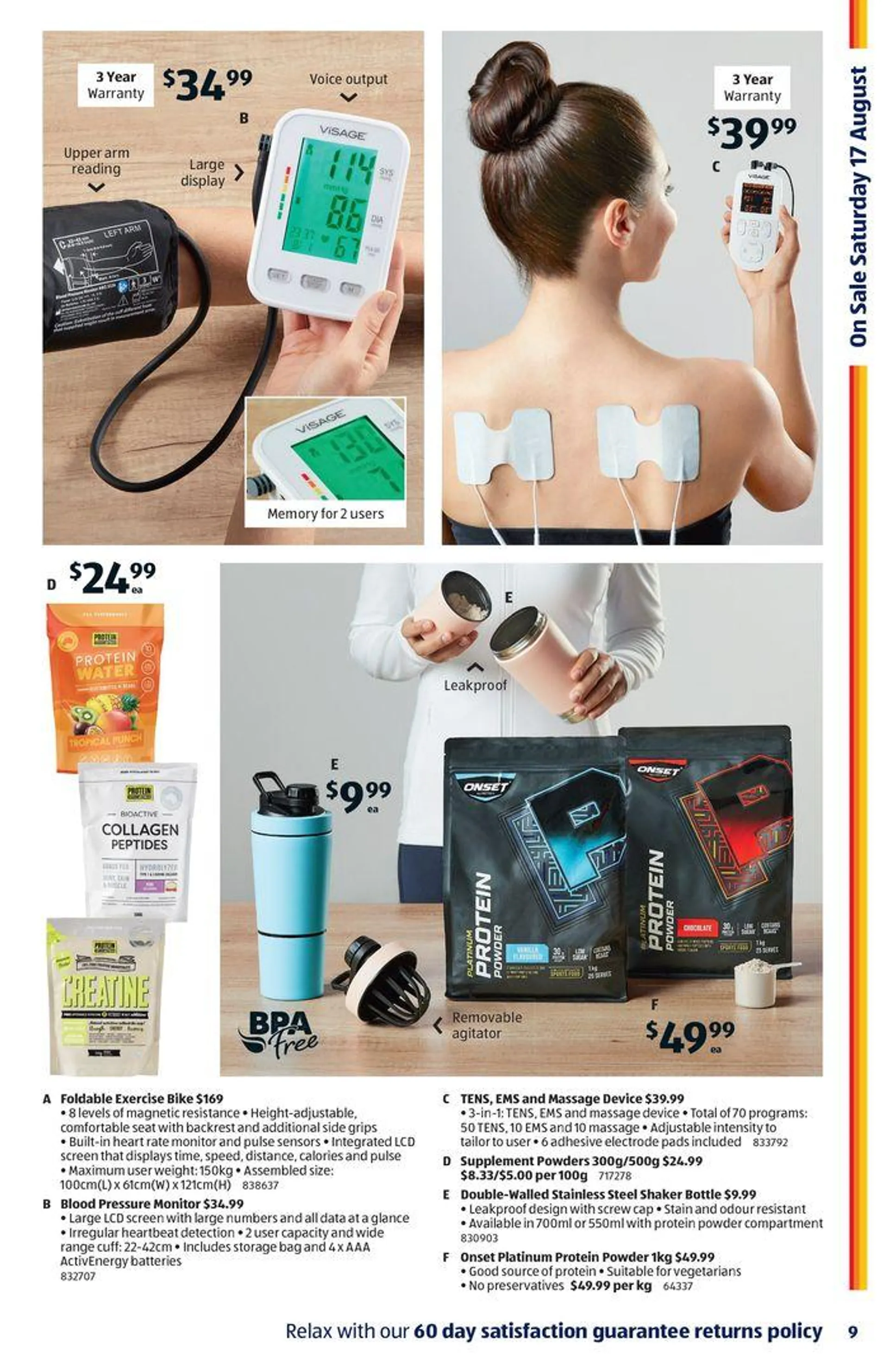 ALDI Special Buys - Catalogue valid from 14 August to 20 August 2024 - page 9